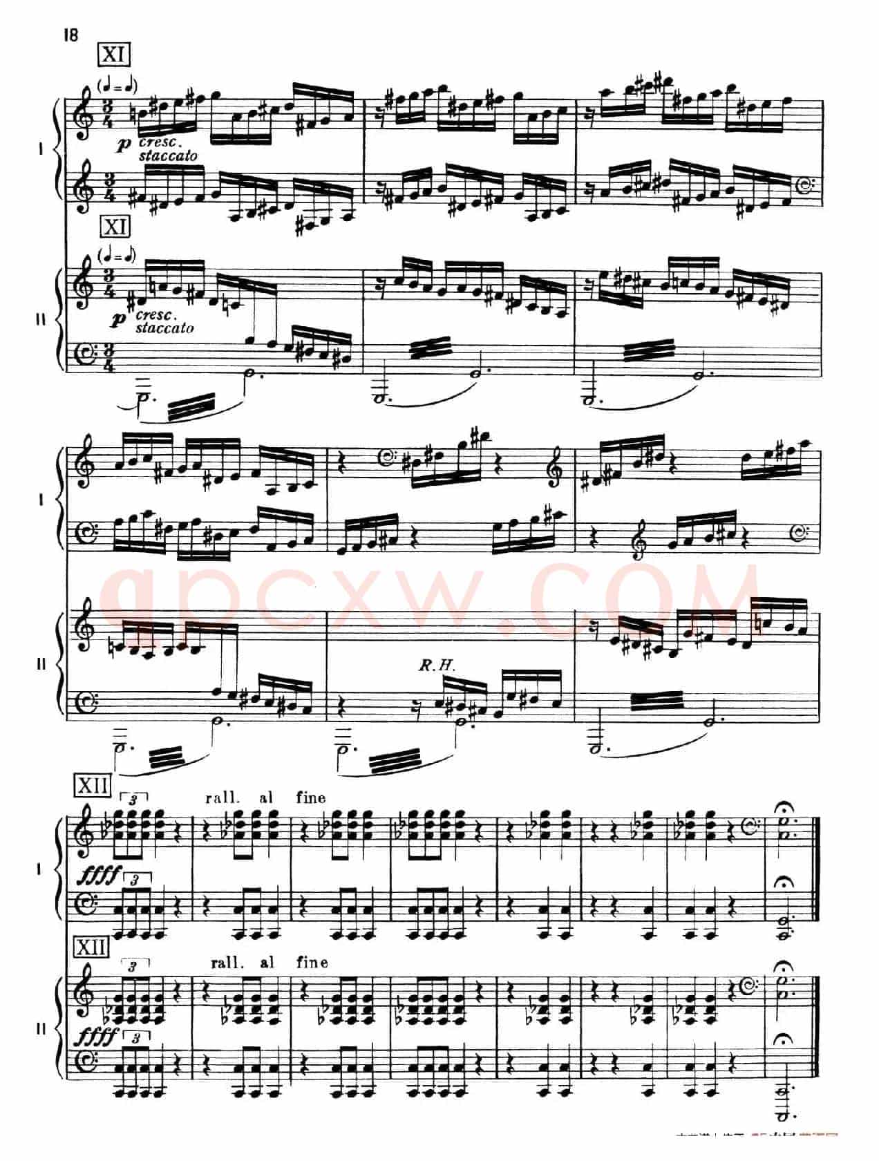 The Planets Op.32(双钢琴)(行星·第一乐章 火星—战争使者)