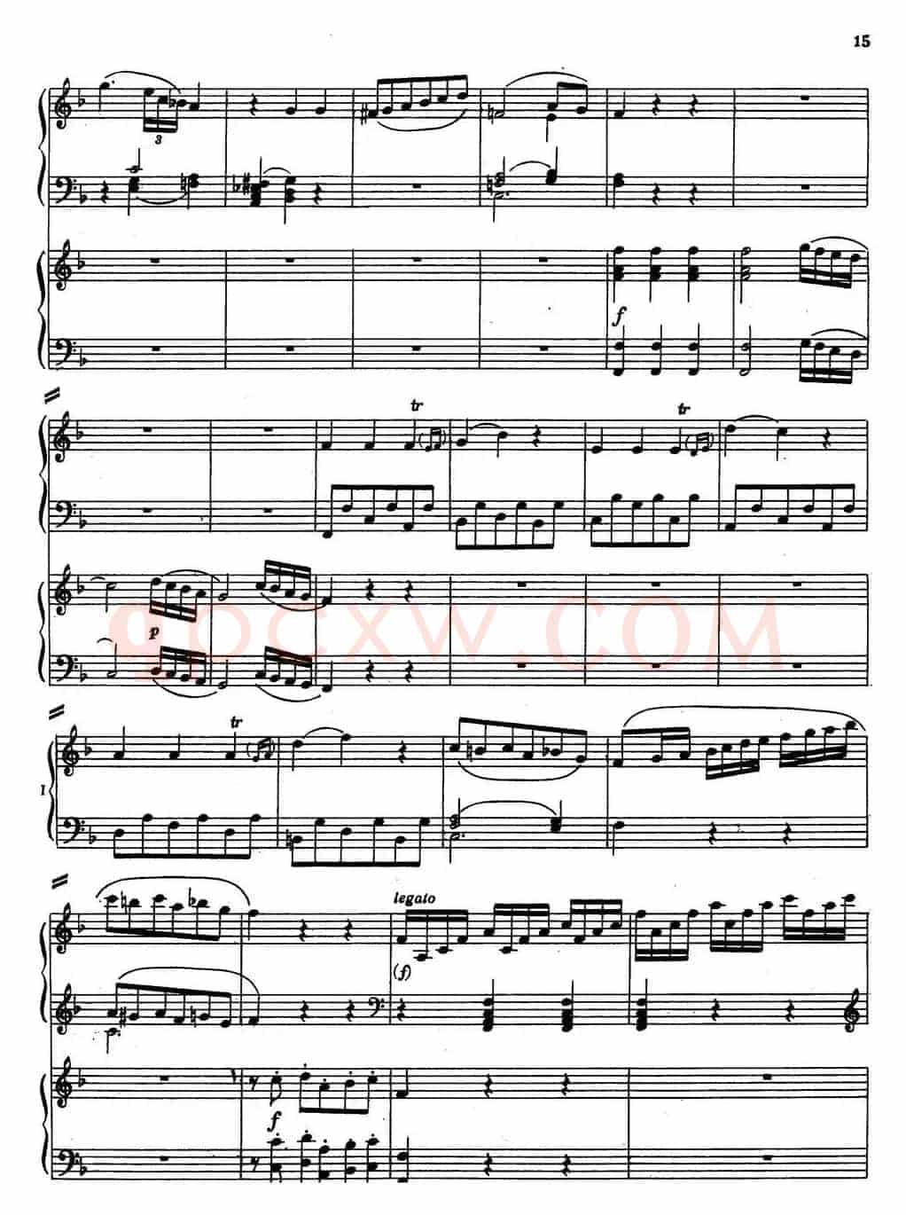 二十八部钢琴协奏曲 No.11（P1-15）