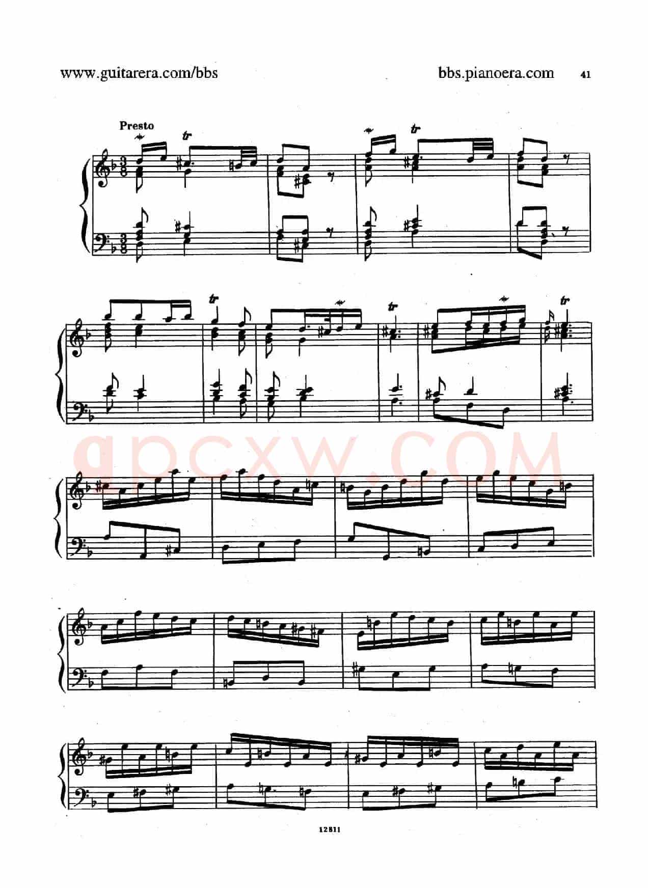 Suite No.3 in d Minor HWV 428(d小调第三组曲)