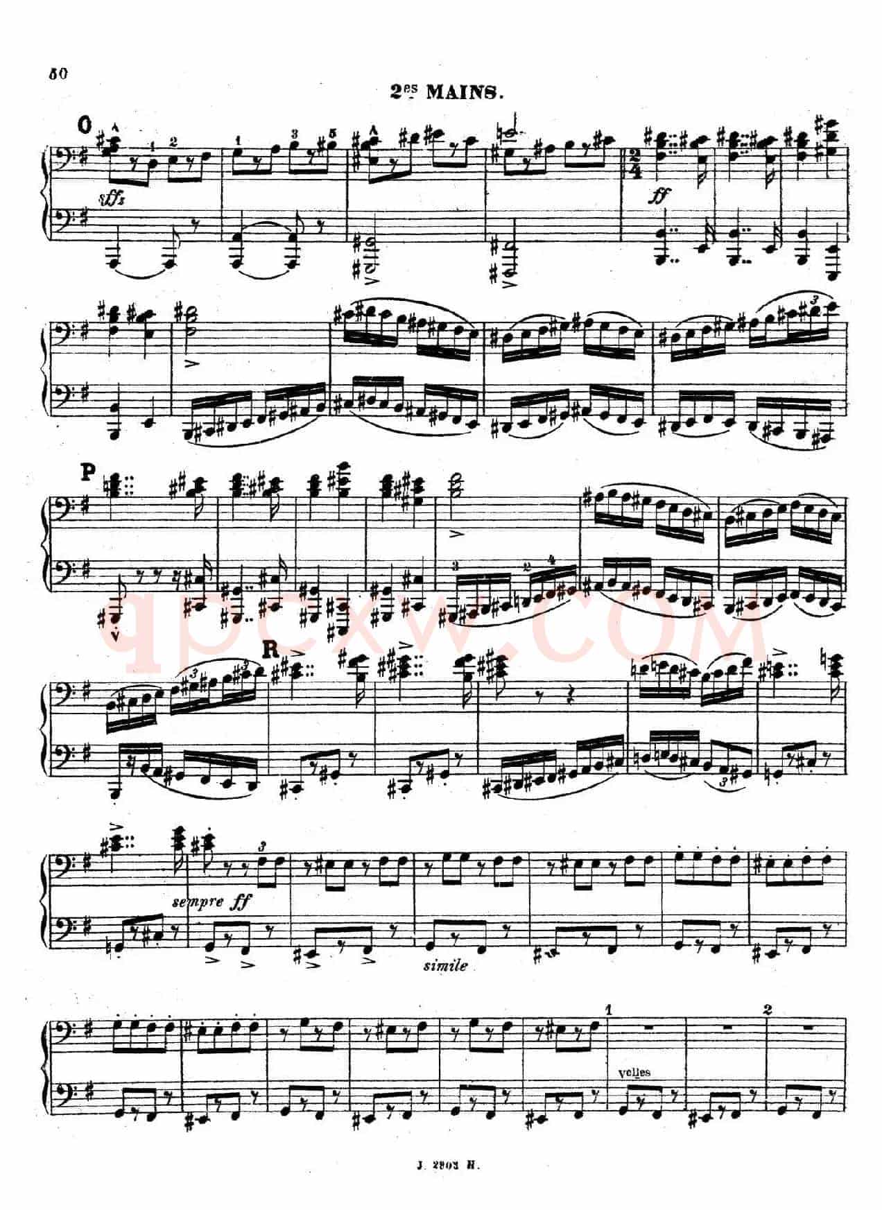 Symphony on a French Mountain Air Op.25(法国山歌交响曲·双钢琴·Ⅲ)