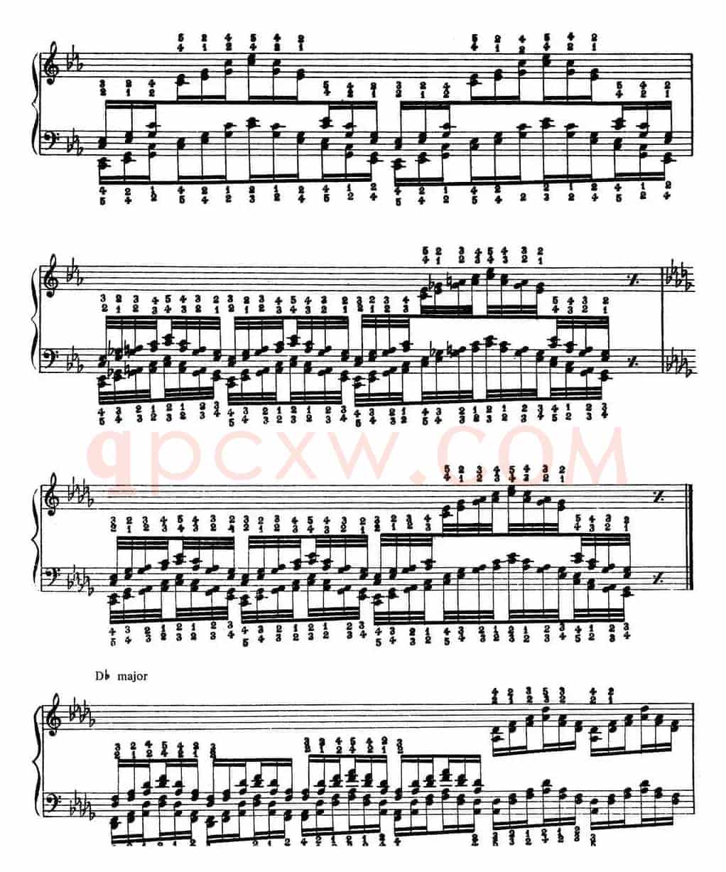 Technical Exercises S.146(李斯特钢琴技巧练习 BOOK Ⅺ)