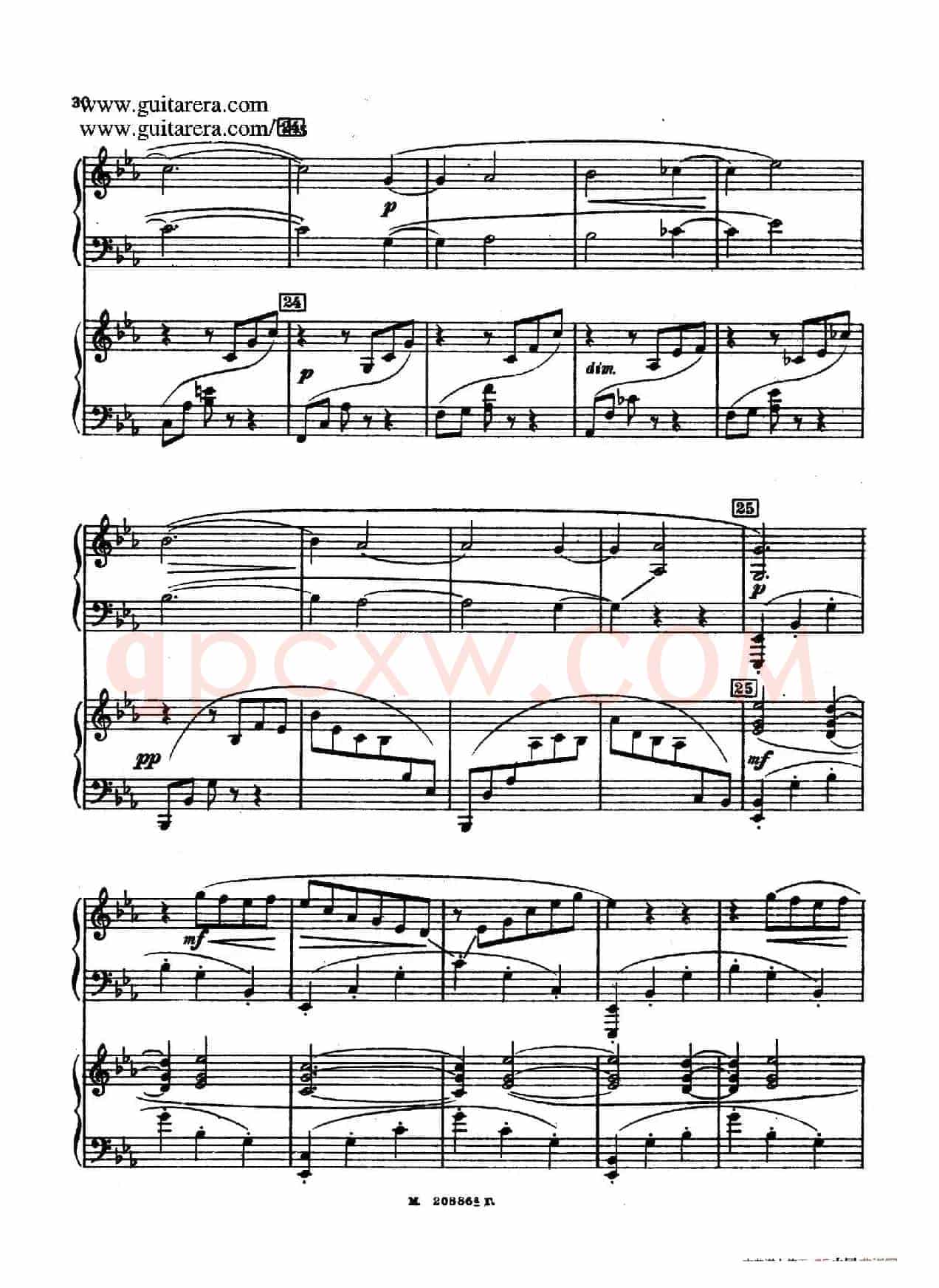 第二双钢琴组曲 Suite for Two Pianos No.2 Op.17(2. 圆舞曲 Valse)