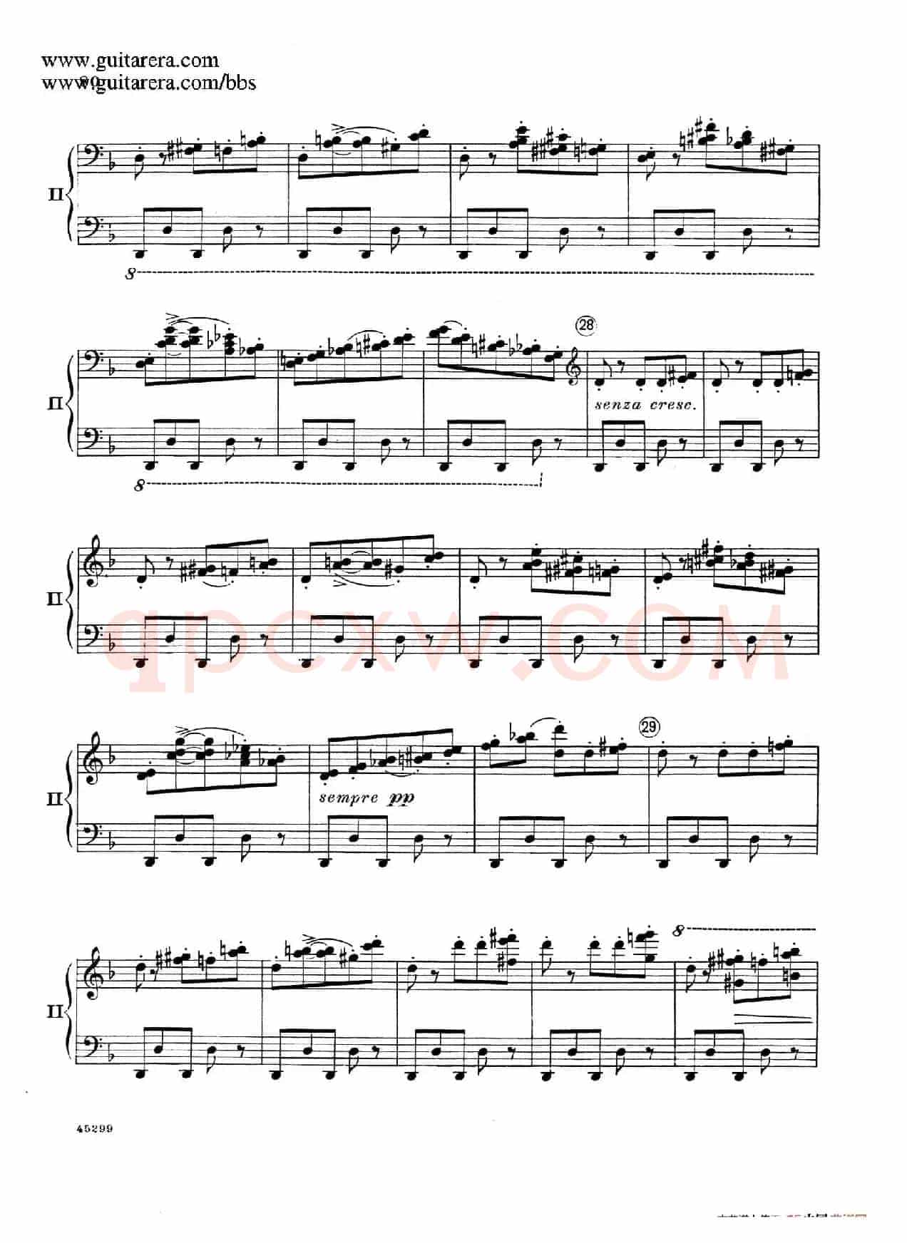 Piano Concerto Op.38（钢琴协奏曲·双钢琴·第三乐章）