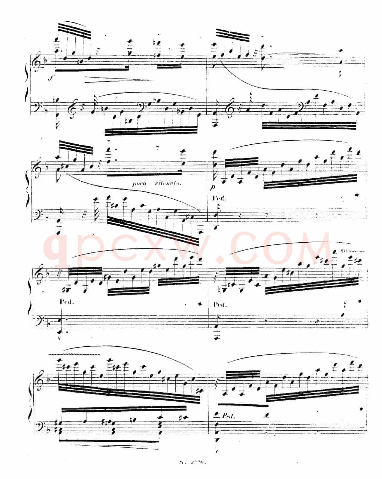 Canzonette Italienne Op.36-5(意大利小歌曲)