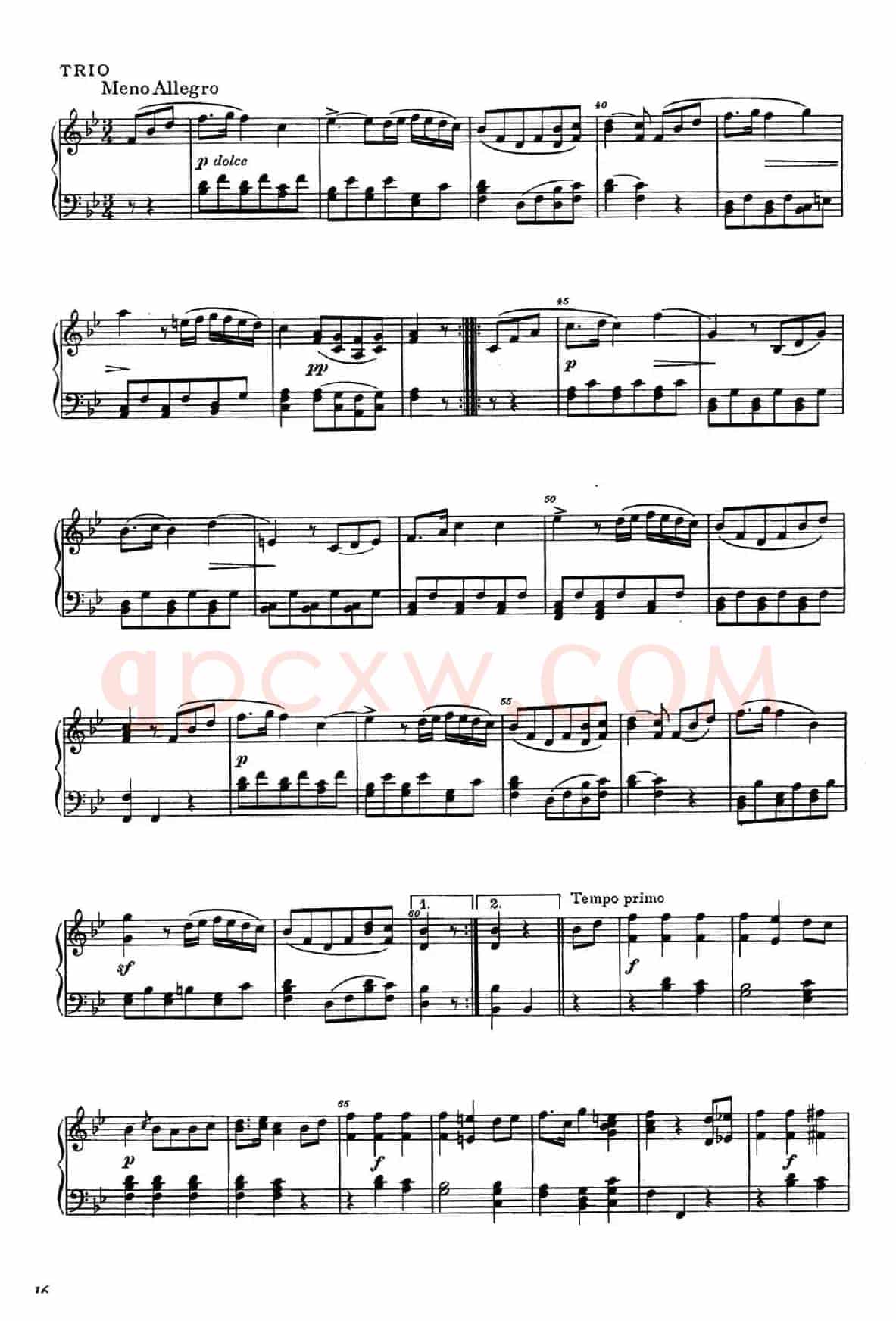 降B大调钢琴奏鸣曲 (Piano Sonata in B-flat Major Op.1)