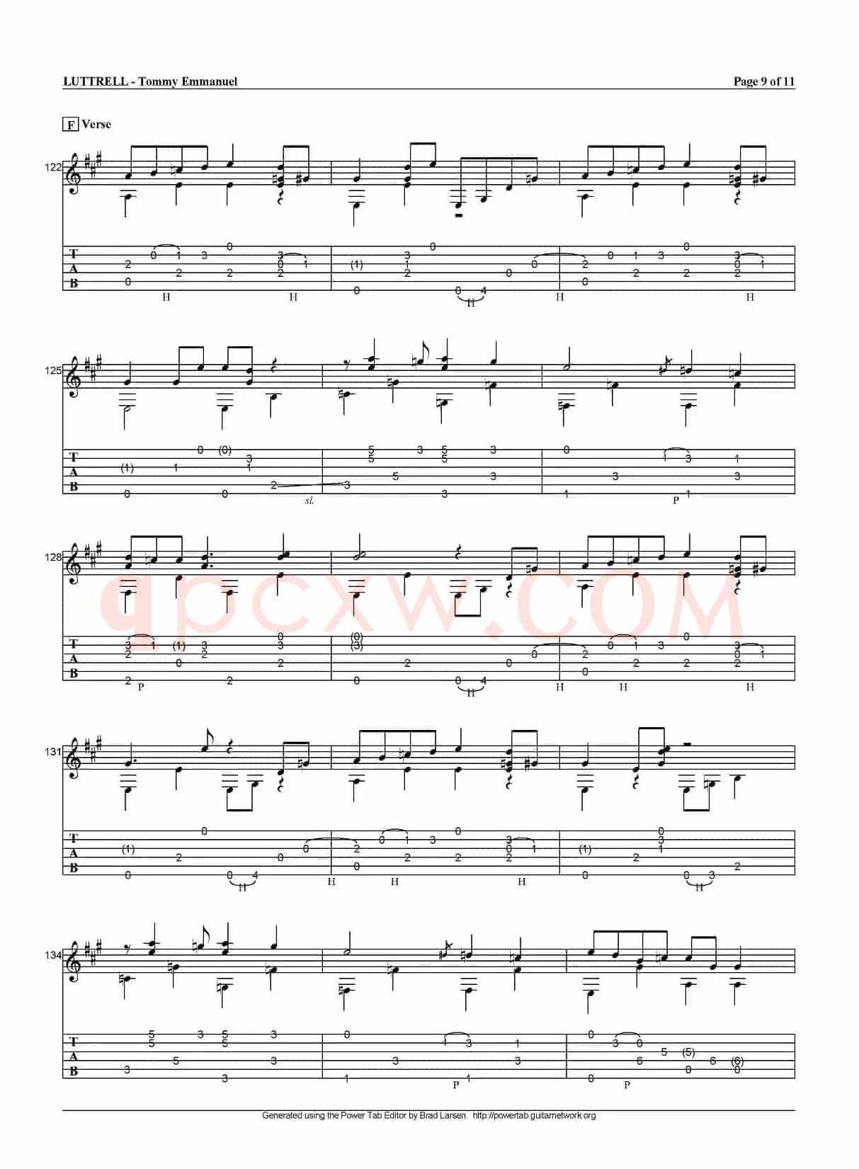 tommy emmanuel：luttrell（指弹吉他）