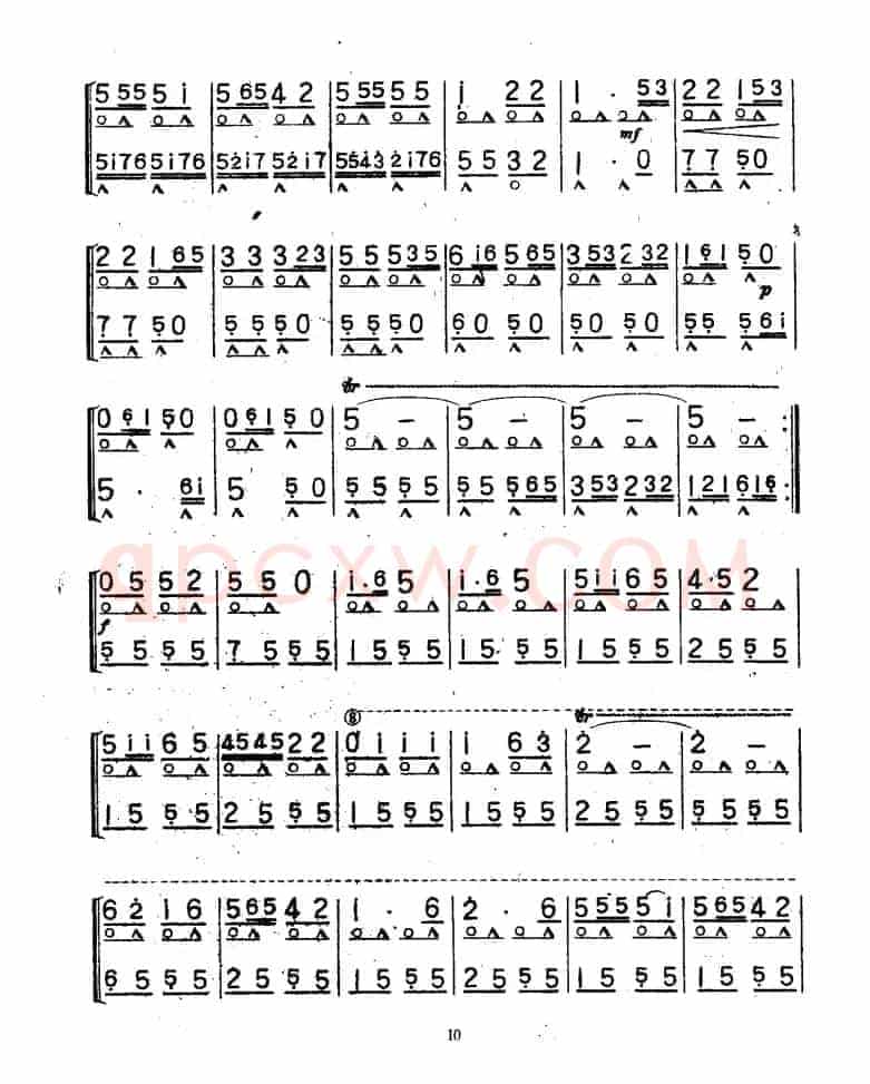 胜利鼓（二重奏）