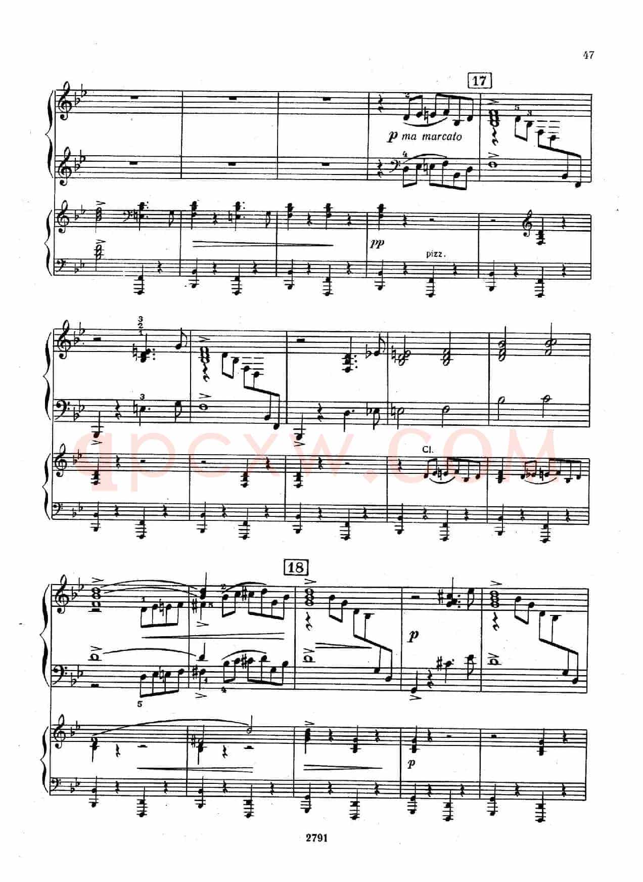 Piano Concerto No.3 in D major, Youth Op.50 - 2 pianos(D大调第三钢琴协奏曲“为青少年而作”Op.50·双钢琴)