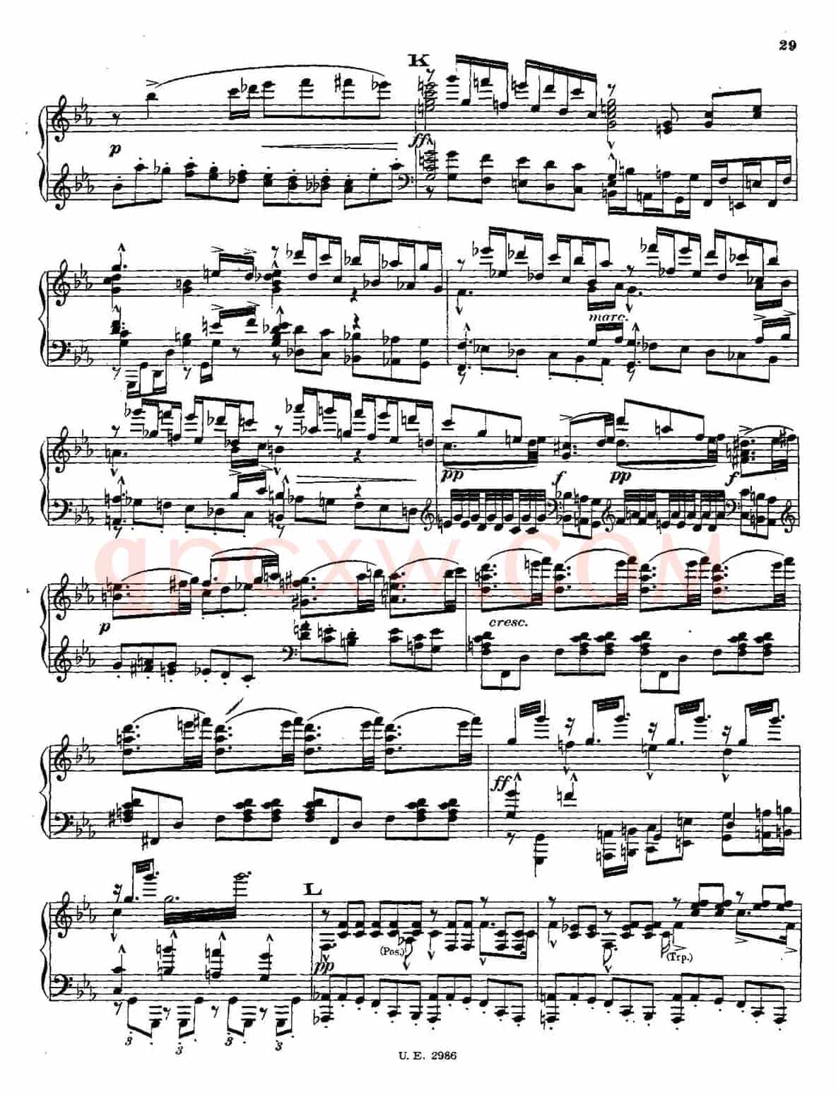 Symphony No.3 in d Minor - Solo Piano(d小调第三交响曲·钢琴独奏版·Ⅱ)