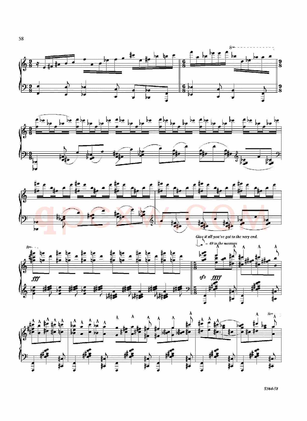 Piano Sonata No.8（第八钢琴奏鸣曲）（3）