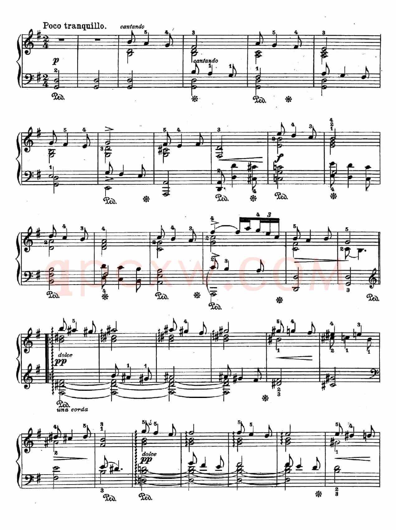 Lyric Pieces Op.65,No.6