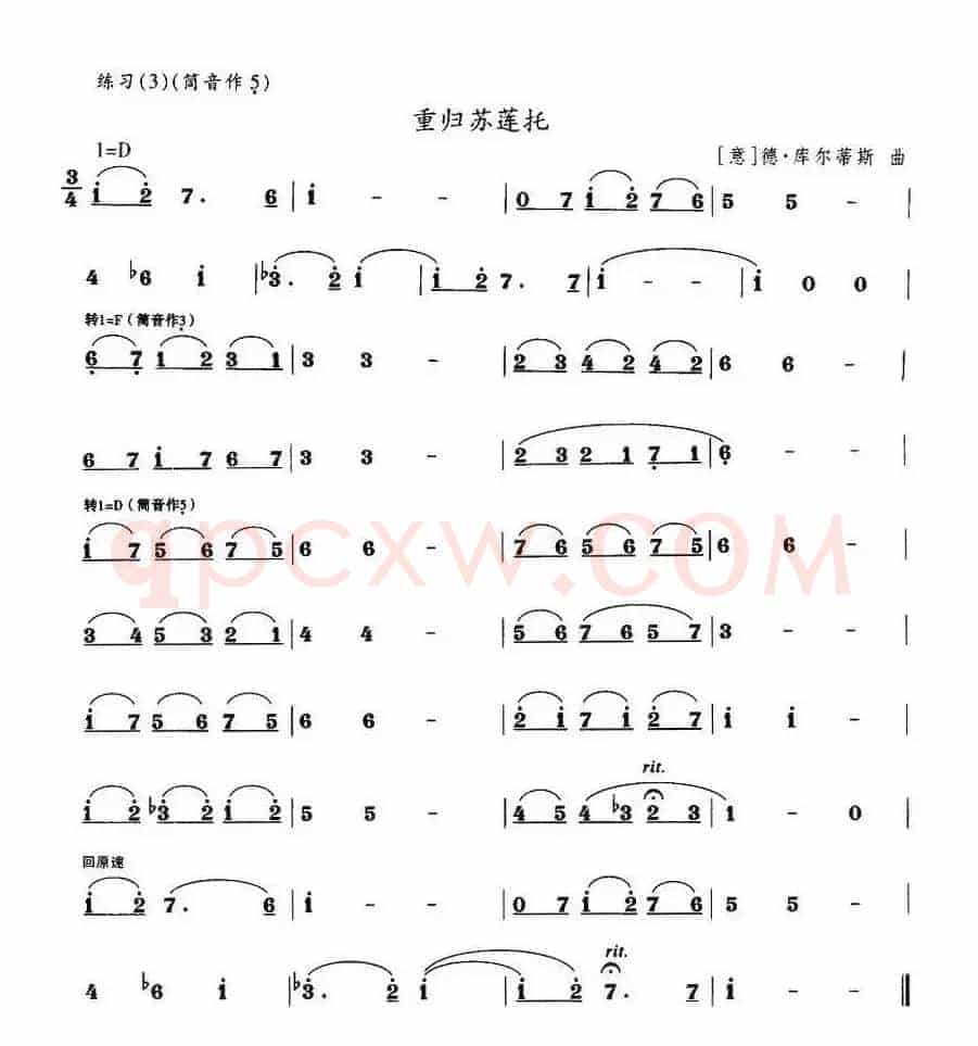 重归苏莲托
