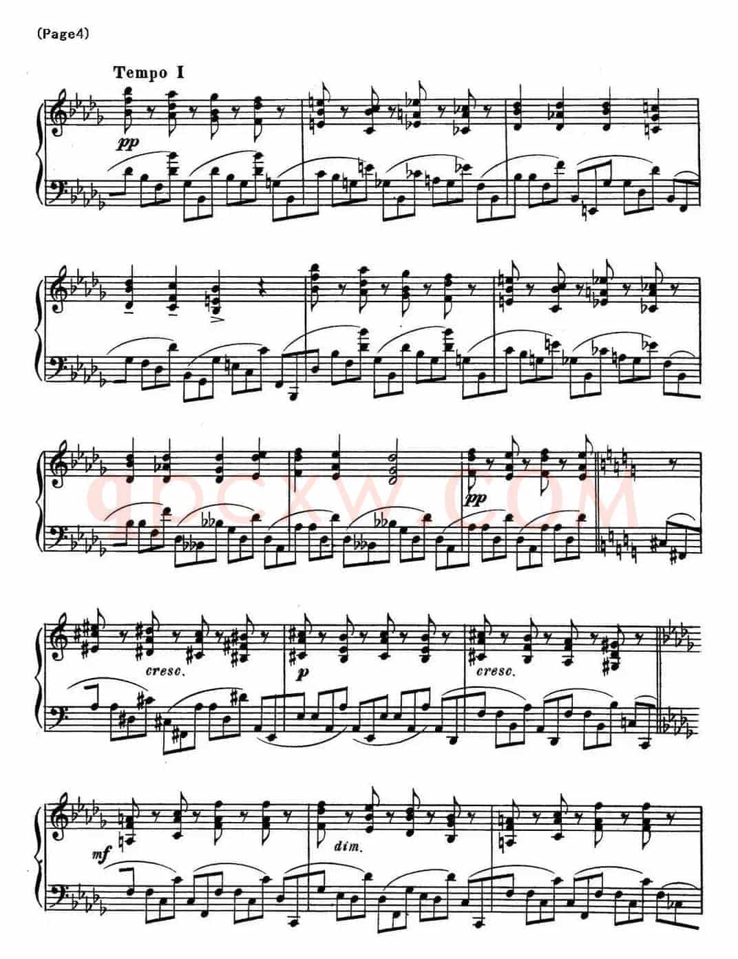 斯克里亚宾12首钢琴练习曲 Op8(No.7 Alexander Scriabin Etudes)