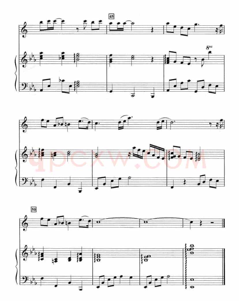 I Believe（萨克斯+钢琴伴奏）