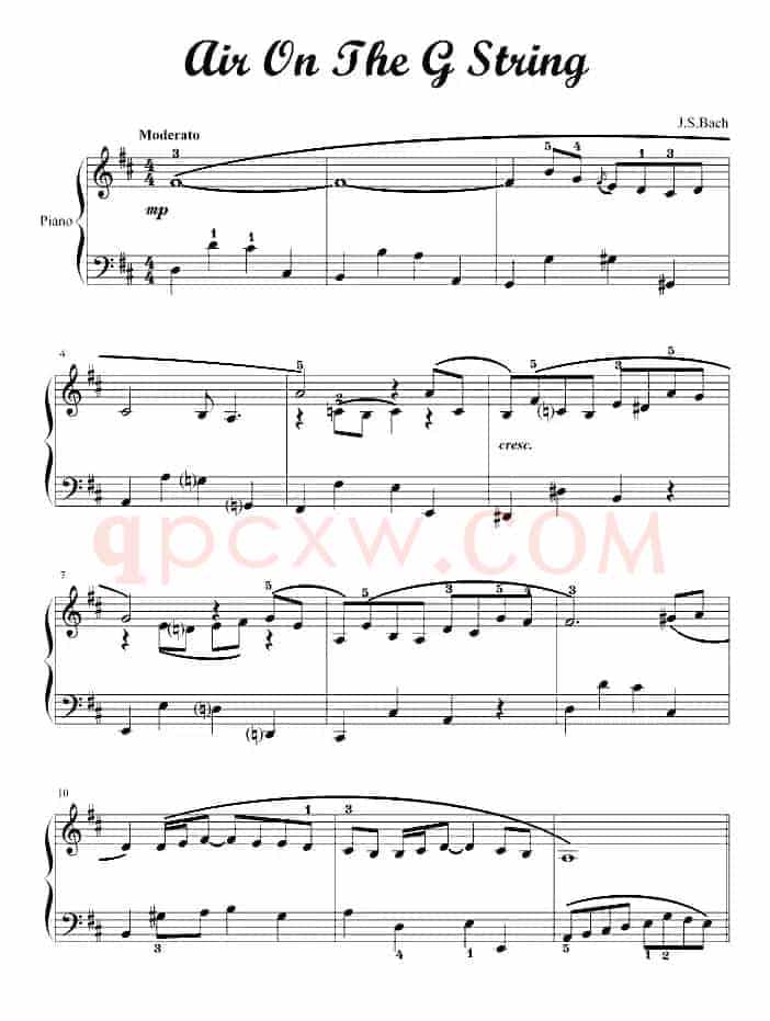 Air On The G String（G弦之歌）
