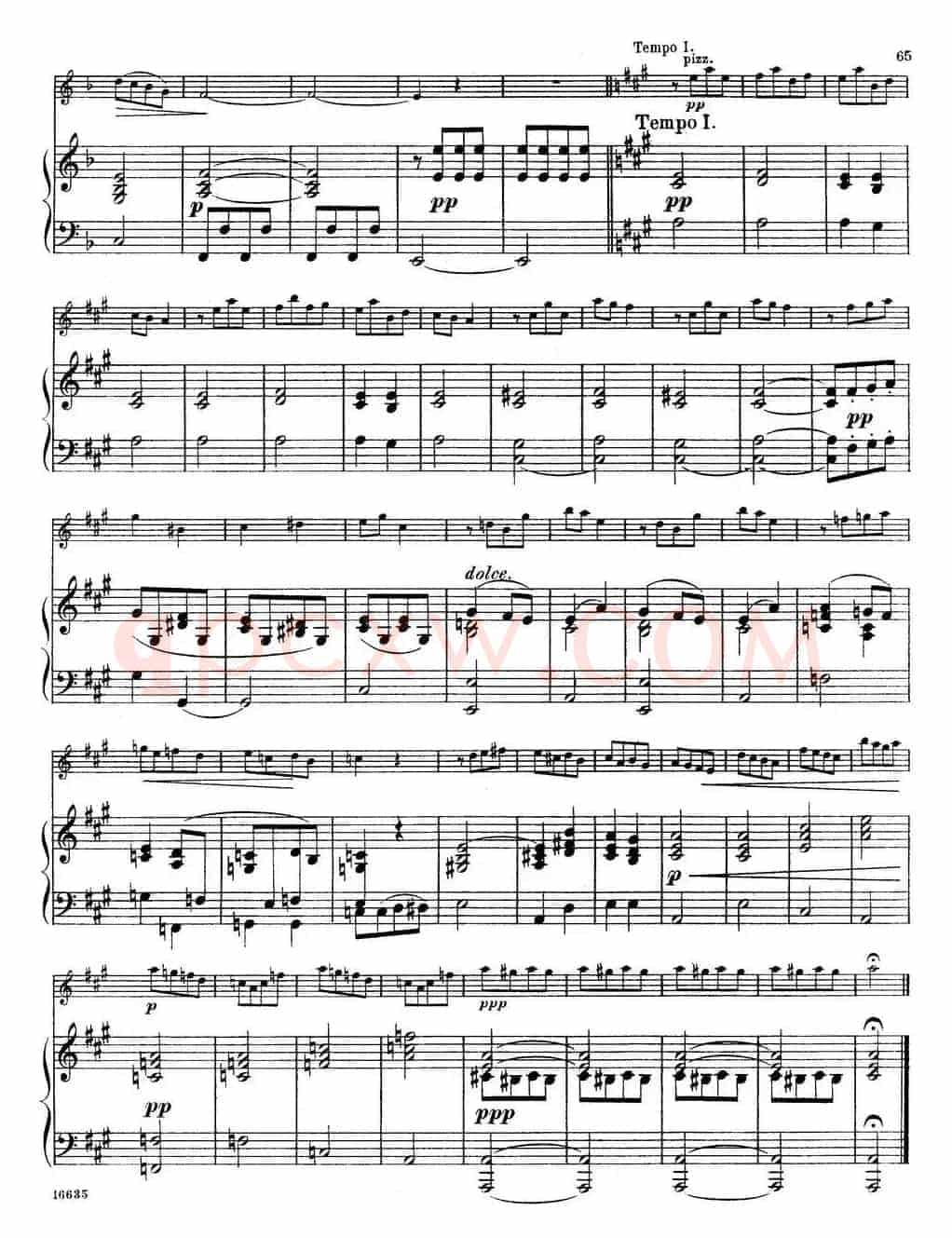 25首小提琴曲合集：Serenade.（LEOPOLD DANCLA. Op.48，No.13）（小提琴+钢琴伴奏）