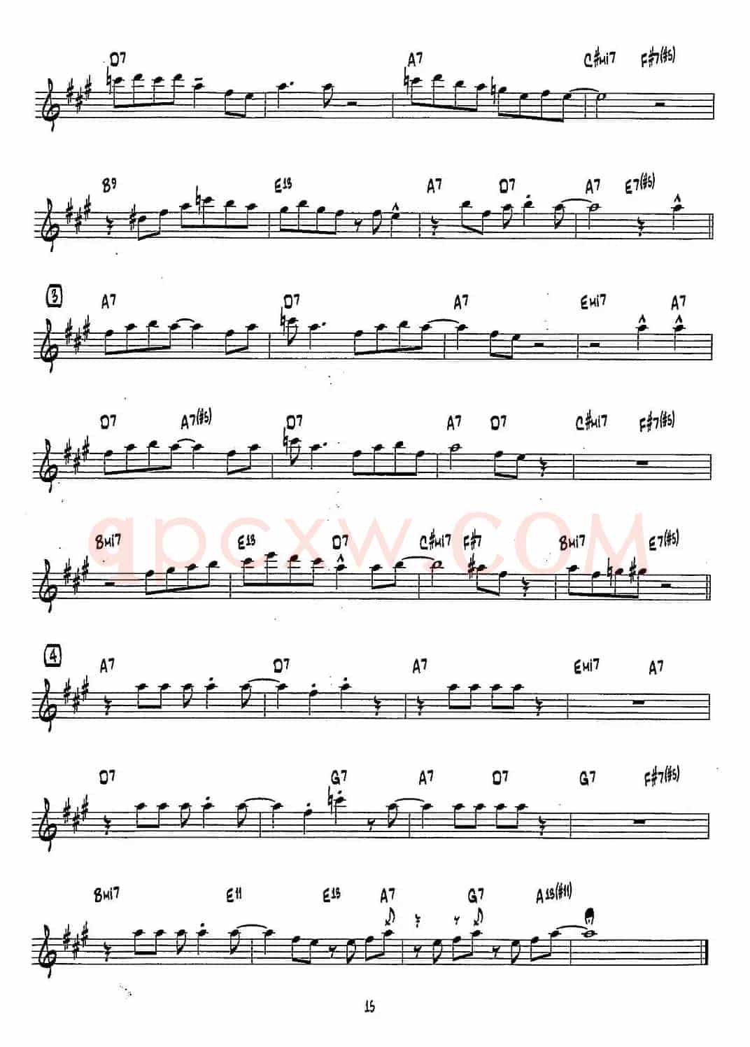 BLUES2（15首爵士练习曲之6）