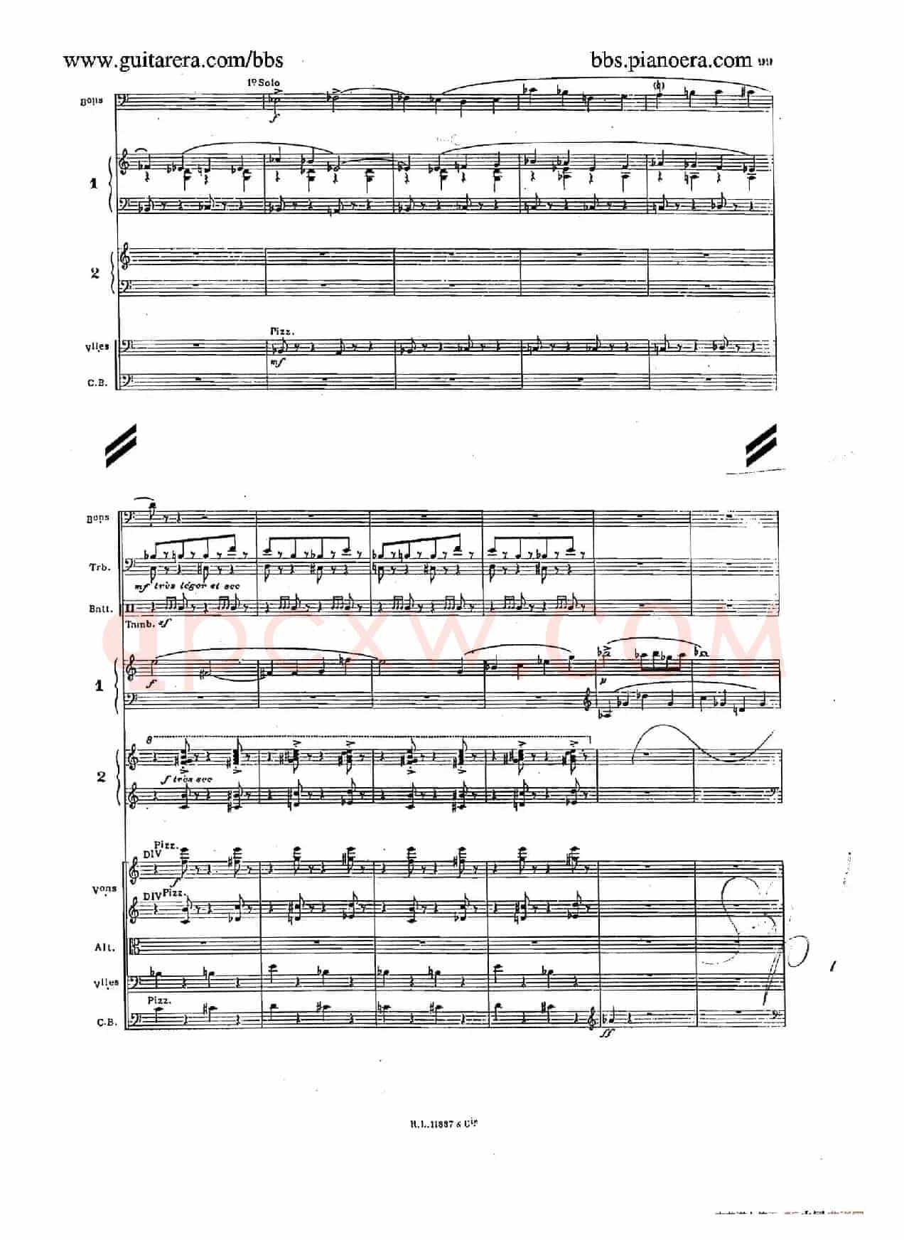 Concerto for 2 Pianos in d Minor(d小调双钢琴协奏曲·总谱)