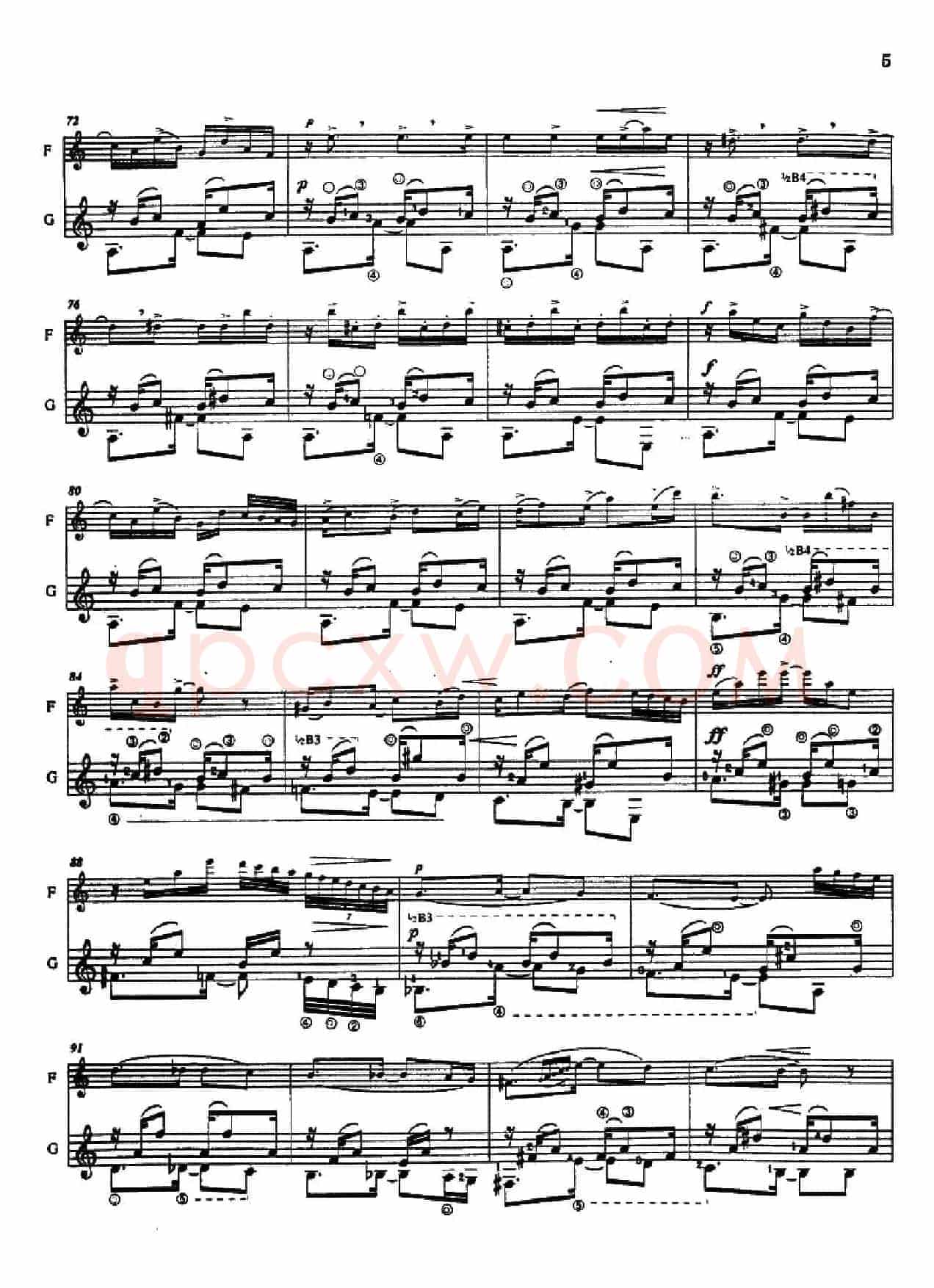 Histoire du Tango:1、Bordel 1900(长笛+吉他)