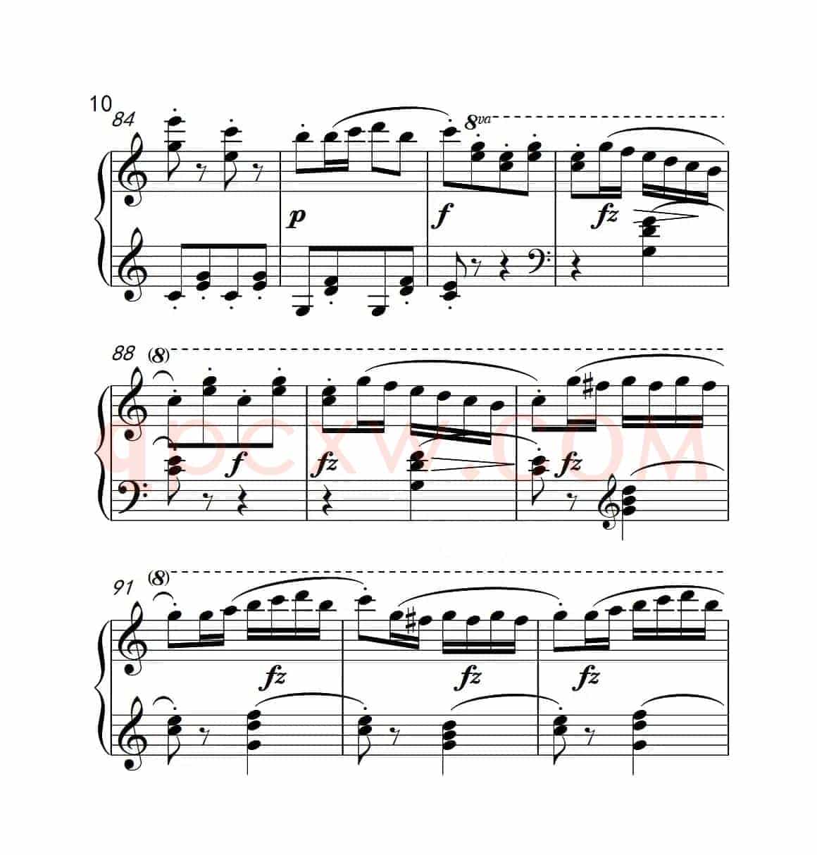 第四级B组 洋娃娃的梦（中国音乐学院钢琴考级作品1~6级）