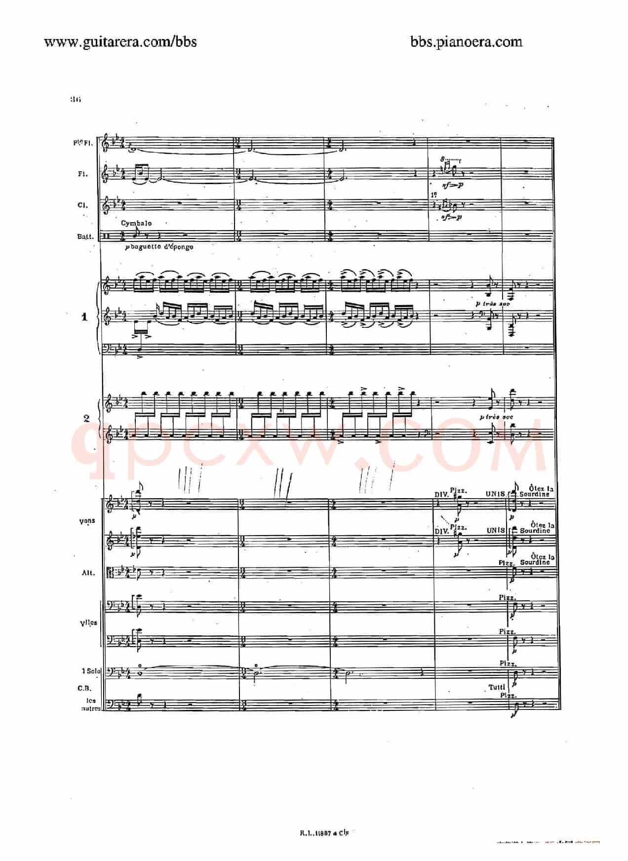 Concerto for 2 Pianos in d Minor(d小调双钢琴协奏曲·总谱)