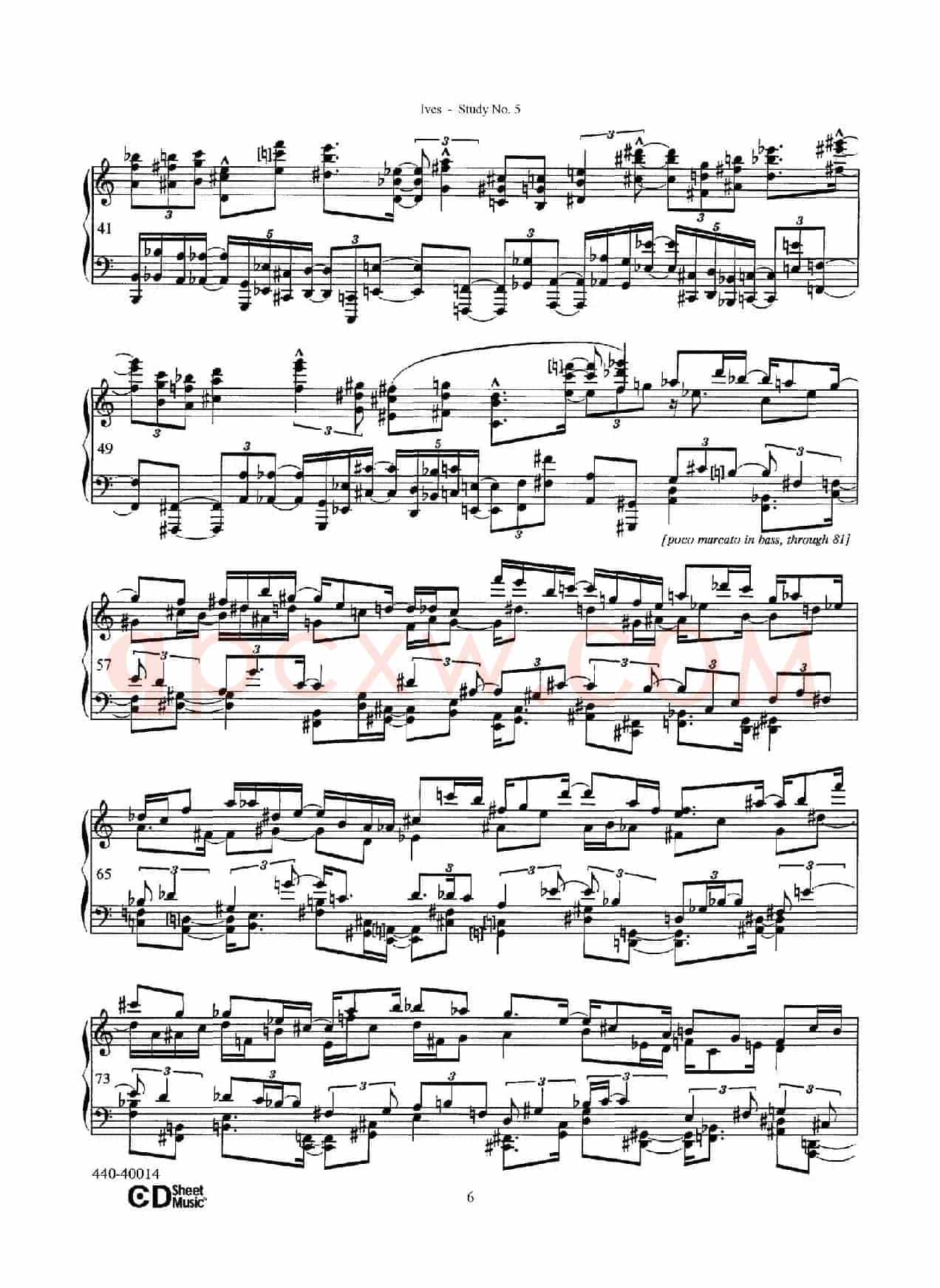 Study No.5（第五号练习曲）