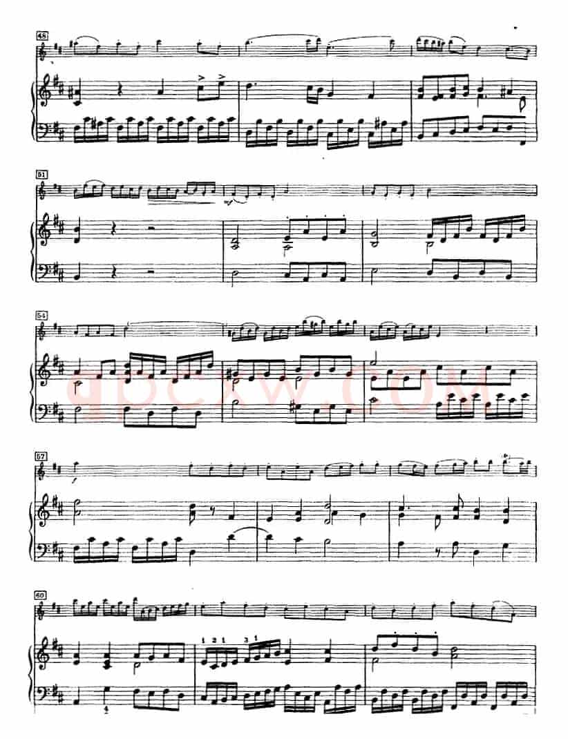 第四奏鸣曲（小提琴+钢琴）