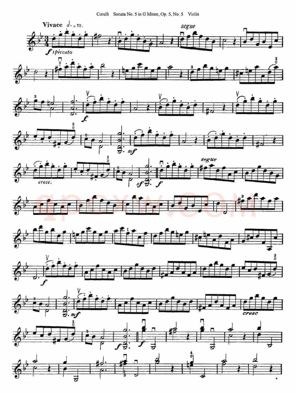 Sonata No.5 in G MinorOp.5 No.5