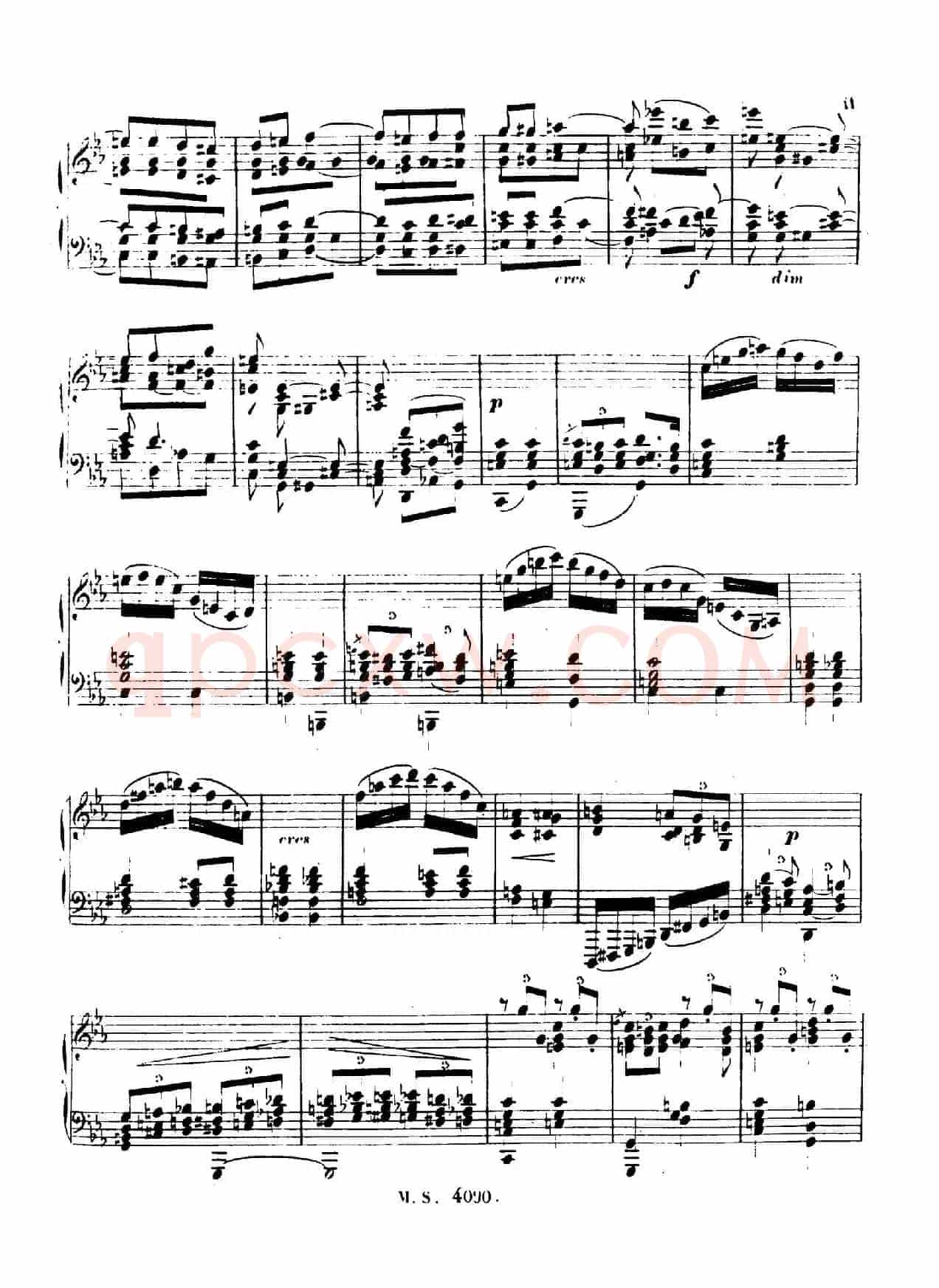 c小调钢琴奏鸣曲 （Piano Sonata in c Minor Op.56）