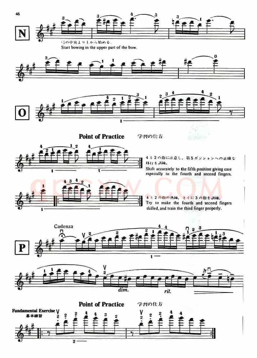 铃木小提琴教材第九册（Suzuki Violin School Violin Part VOLUME 9）