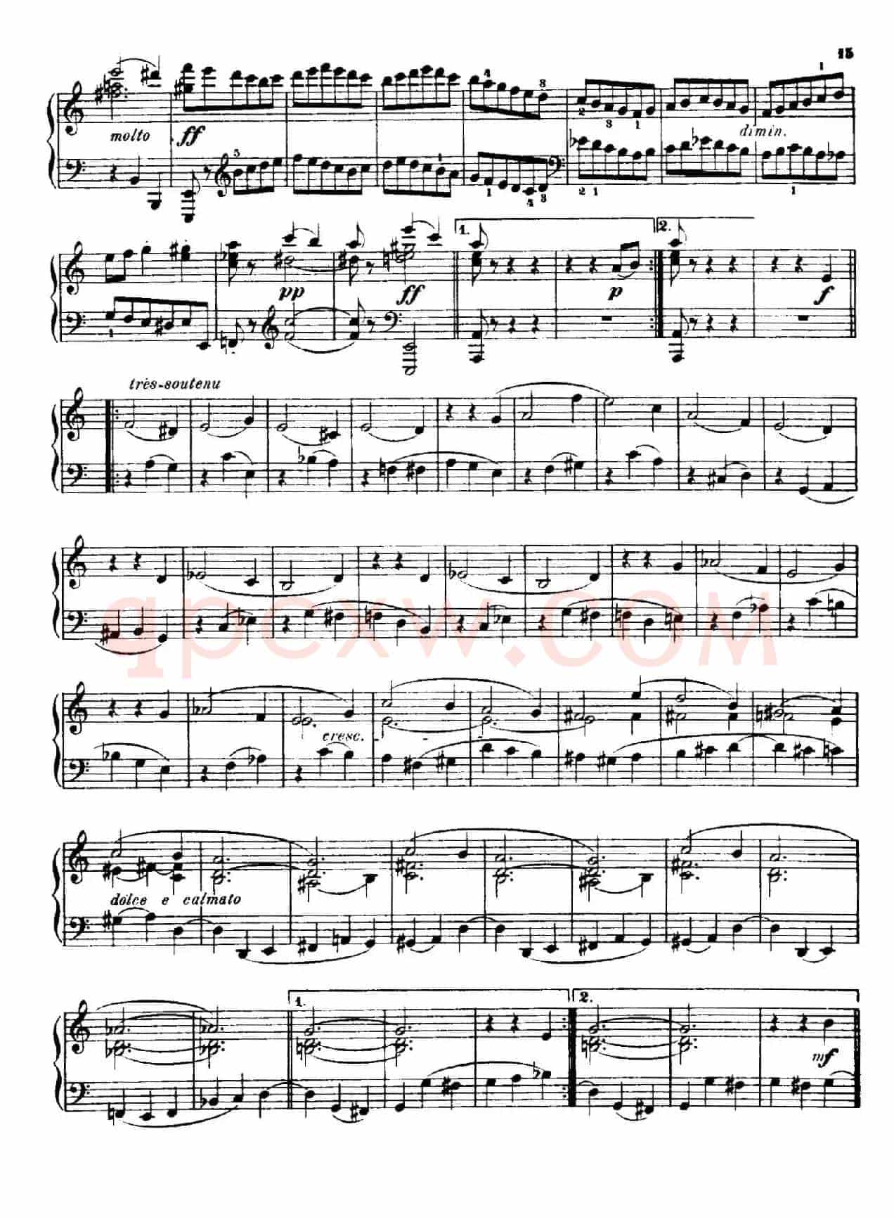 Petite Sonate Dans La Forme Classique Op.9(古典小奏鸣曲)