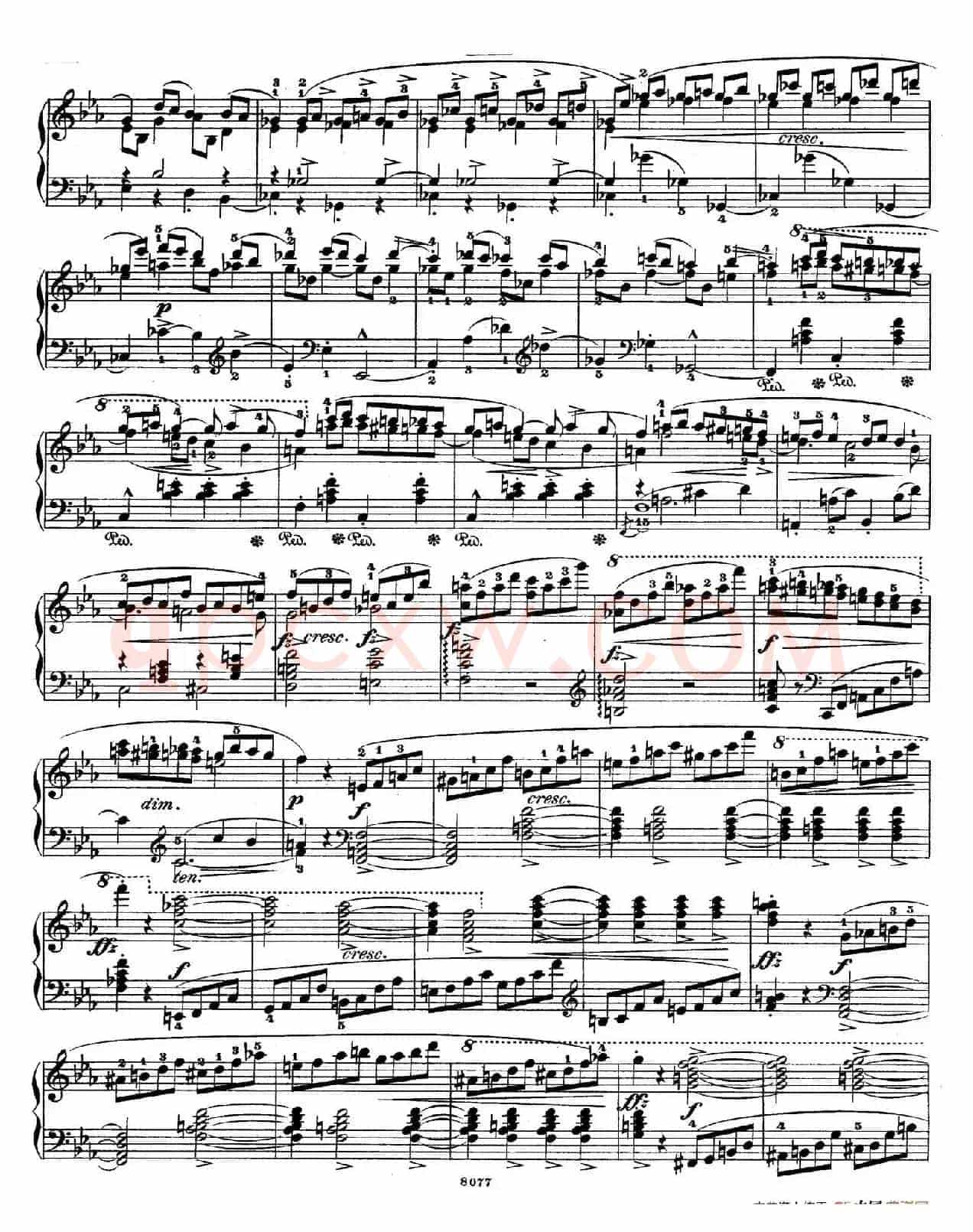 Piano Sonata No.1 in c Minor Op.4 (c小调第一钢琴奏鸣曲)