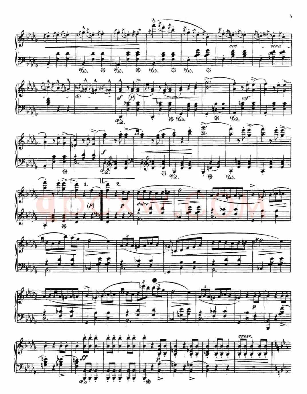 Grande valse brillante Op18（降E大调华丽圆舞曲Op.18 ）
