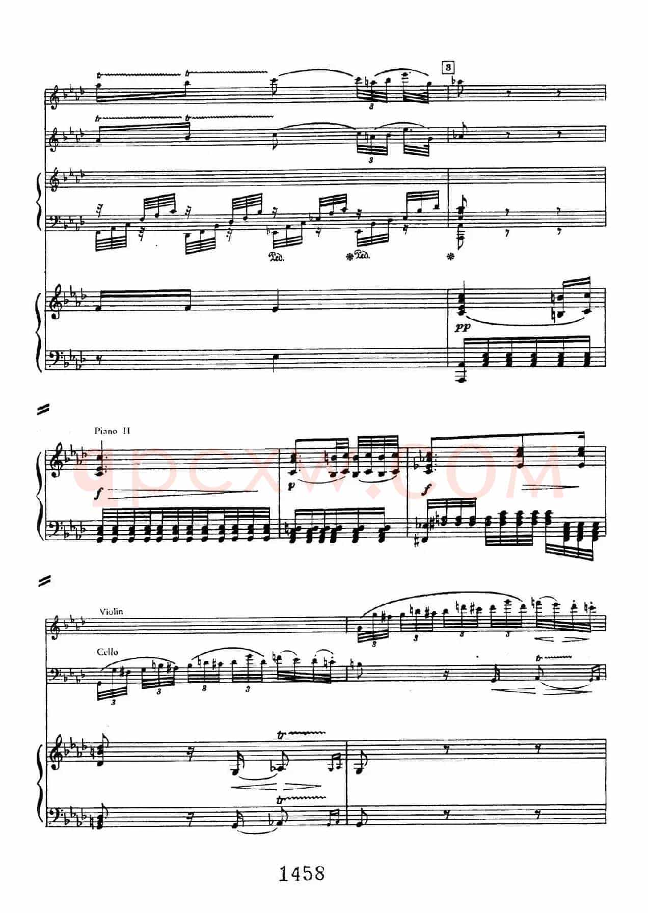 Triple Concerto in C Major Op.56(C大调三重协奏曲·双钢琴·Ⅱ)