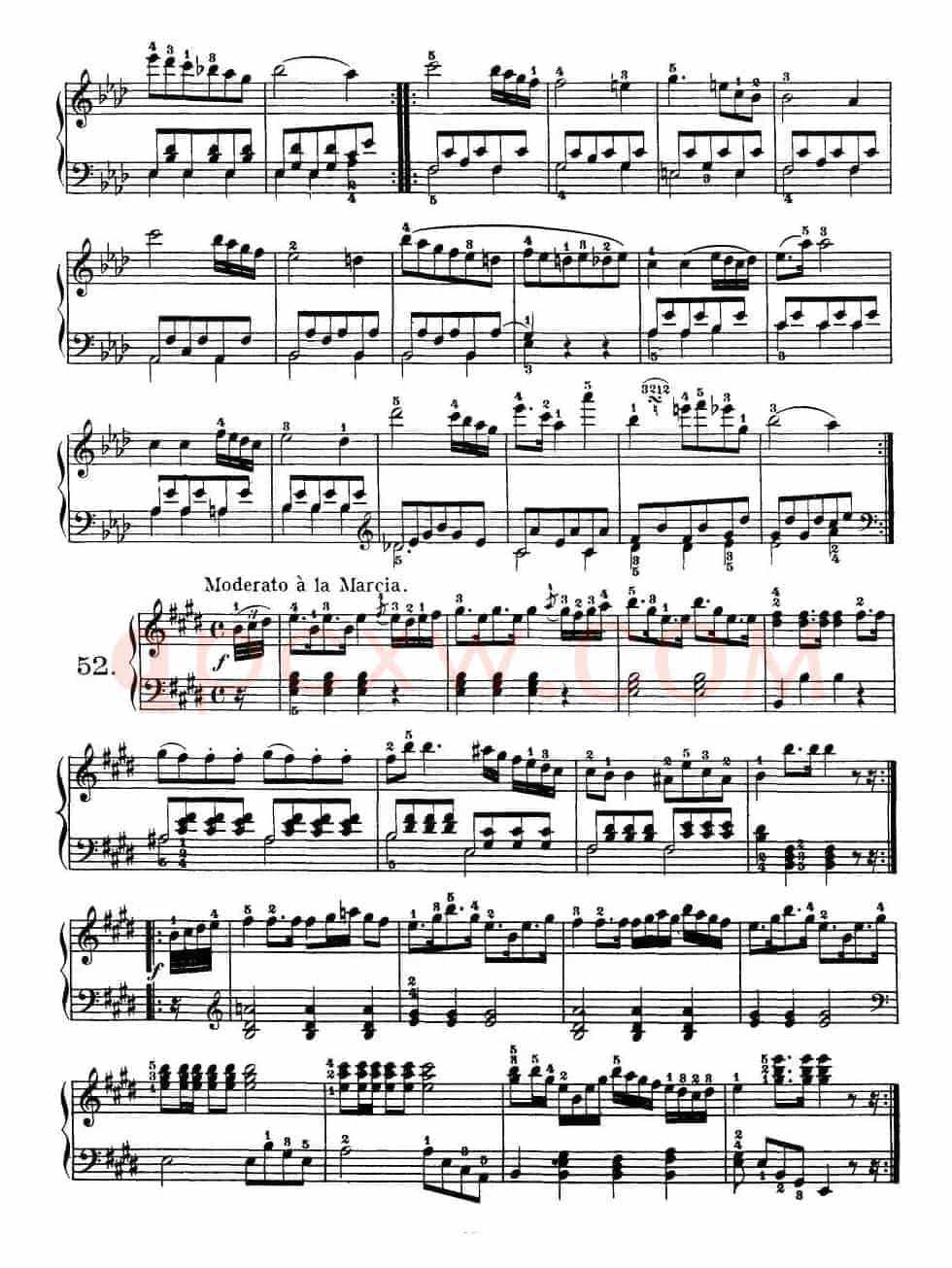 Czerny - 100 Progressive Studies Op.139（47—57）