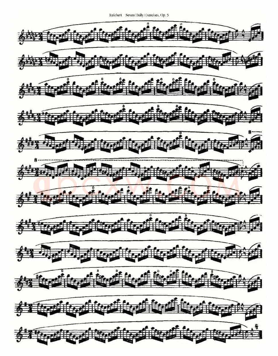 Seven Daily Exercises, Op.5（每日练习七首，作品5号）