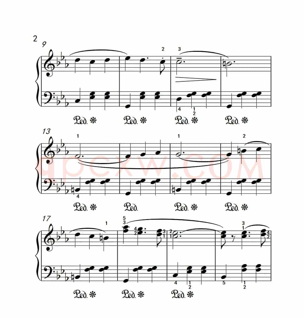 第三级 3.多情圆舞曲（中央音乐学院 钢琴（业余）考级教程 1-3级）