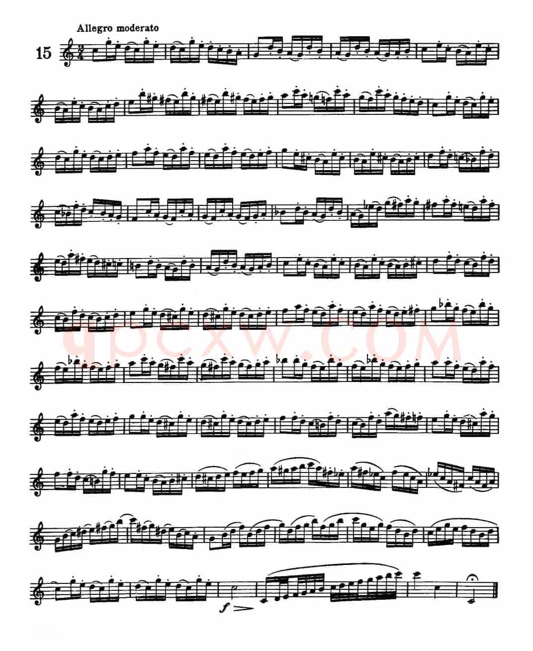 25 Daily Exercices for Saxophone（9—17）