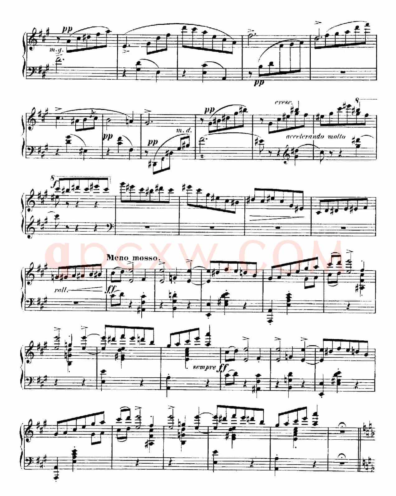4 Valses Caprice(4首随想圆舞曲)(No. 1 in A)