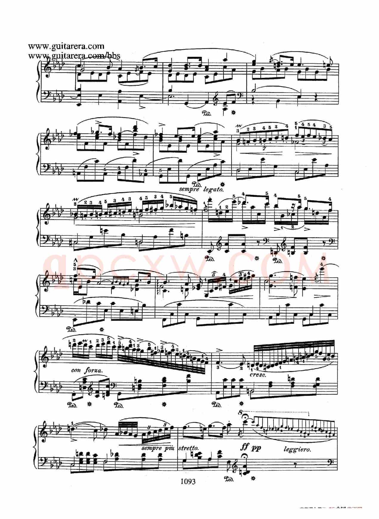 Piano Concerto No.2 in f Minor Op.21(f小调第二钢琴协奏曲·钢琴独奏版)