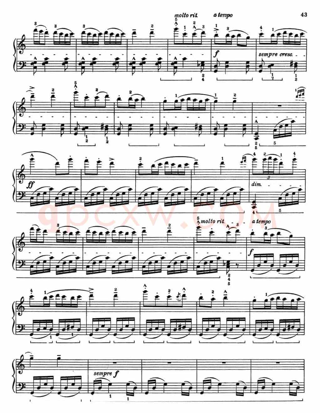 For Children Sz.42（献给孩子们·40）