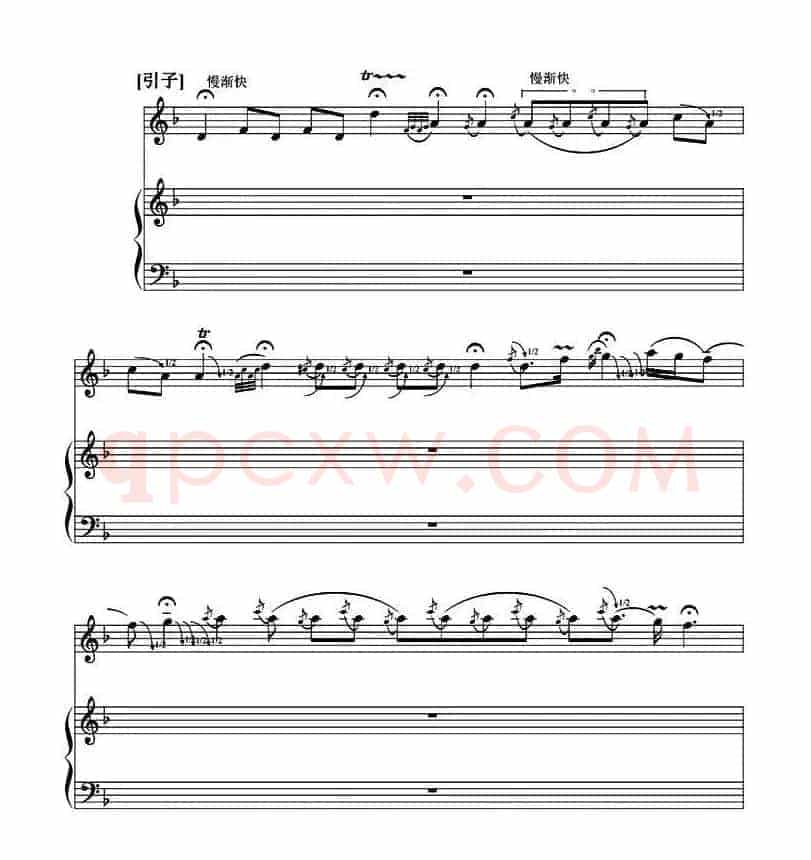 萨尔图畅想曲（二胡独奏+钢琴伴奏）