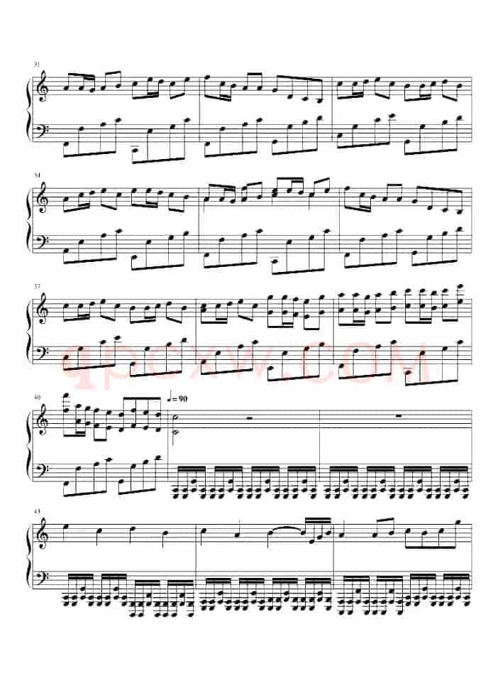 KANON（钢琴版摇滚卡农）