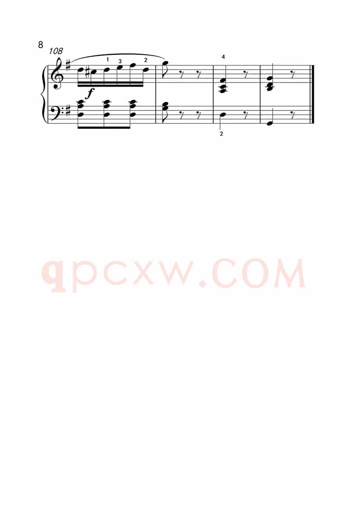 第四级 2.回旋曲（中央音乐学院 钢琴（业余）考级教程 4-6级）