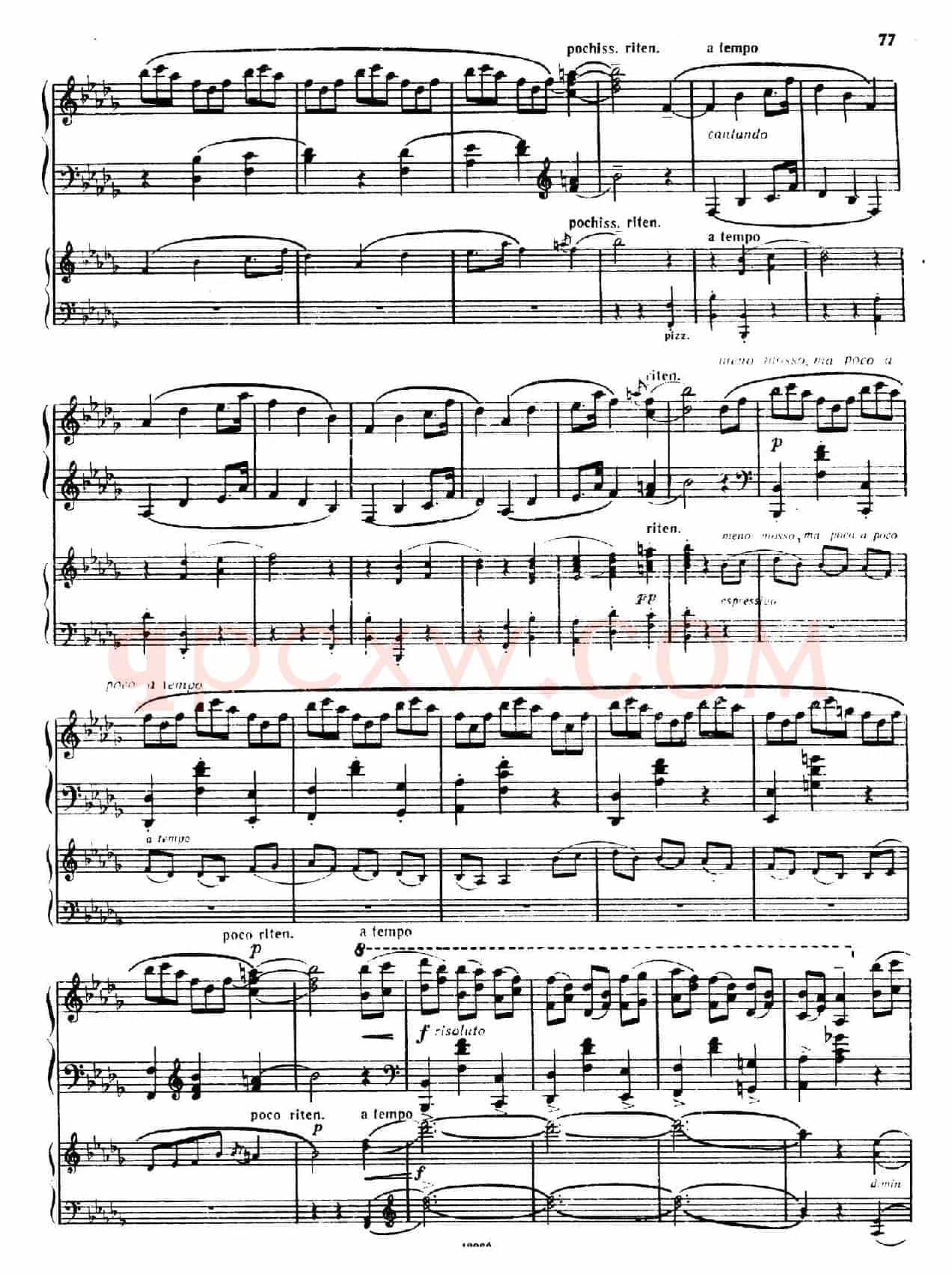 Piano Concerto No.2 in c Minor Op.50(c小调第二钢琴协奏曲·Ⅲ·双钢琴)