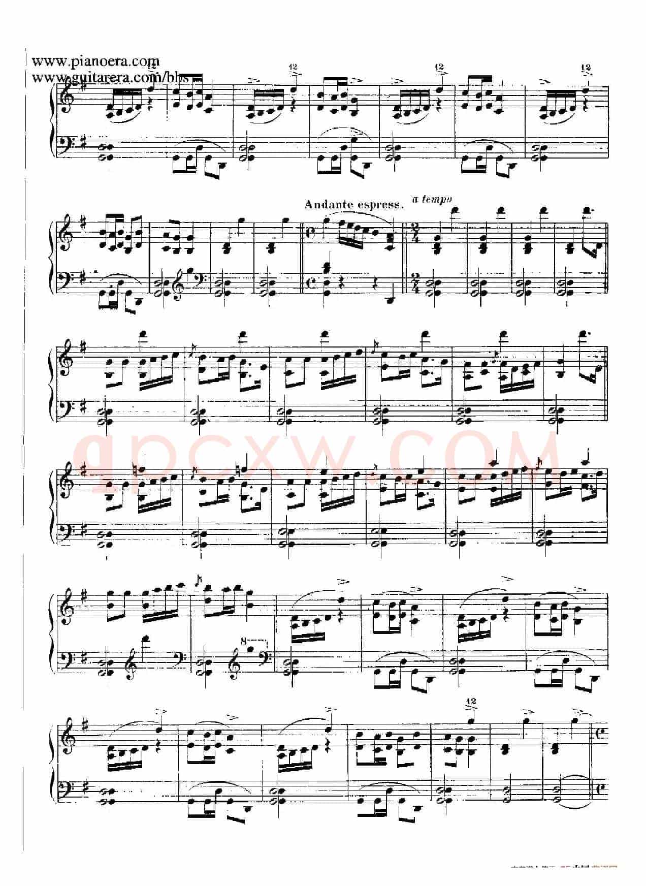 12 Spanish Danses Op.37(12首西班牙舞曲·4)