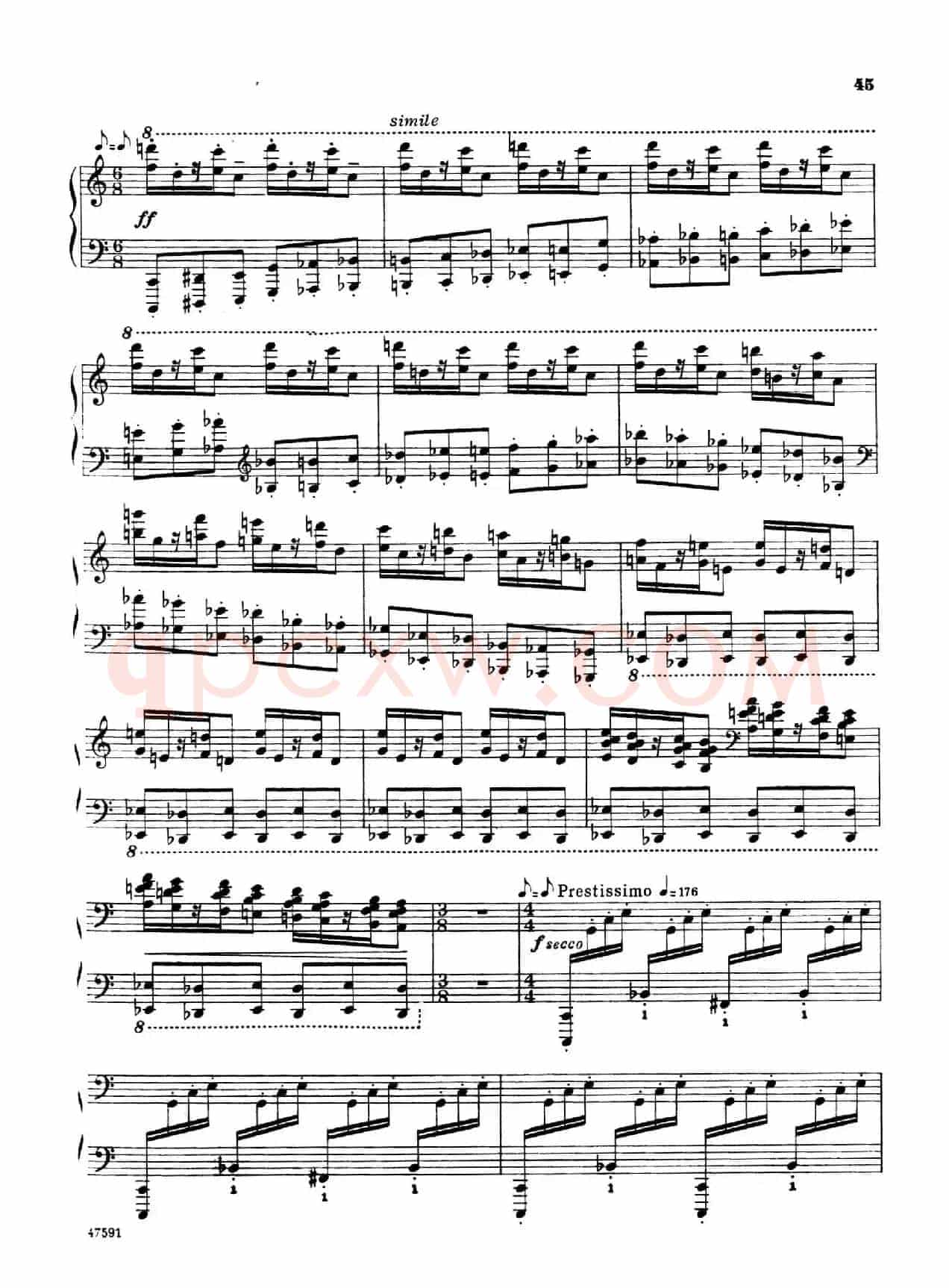 Piano Sonata in E-flat Major Op.95(降E大调钢琴奏鸣曲·Ⅲ)