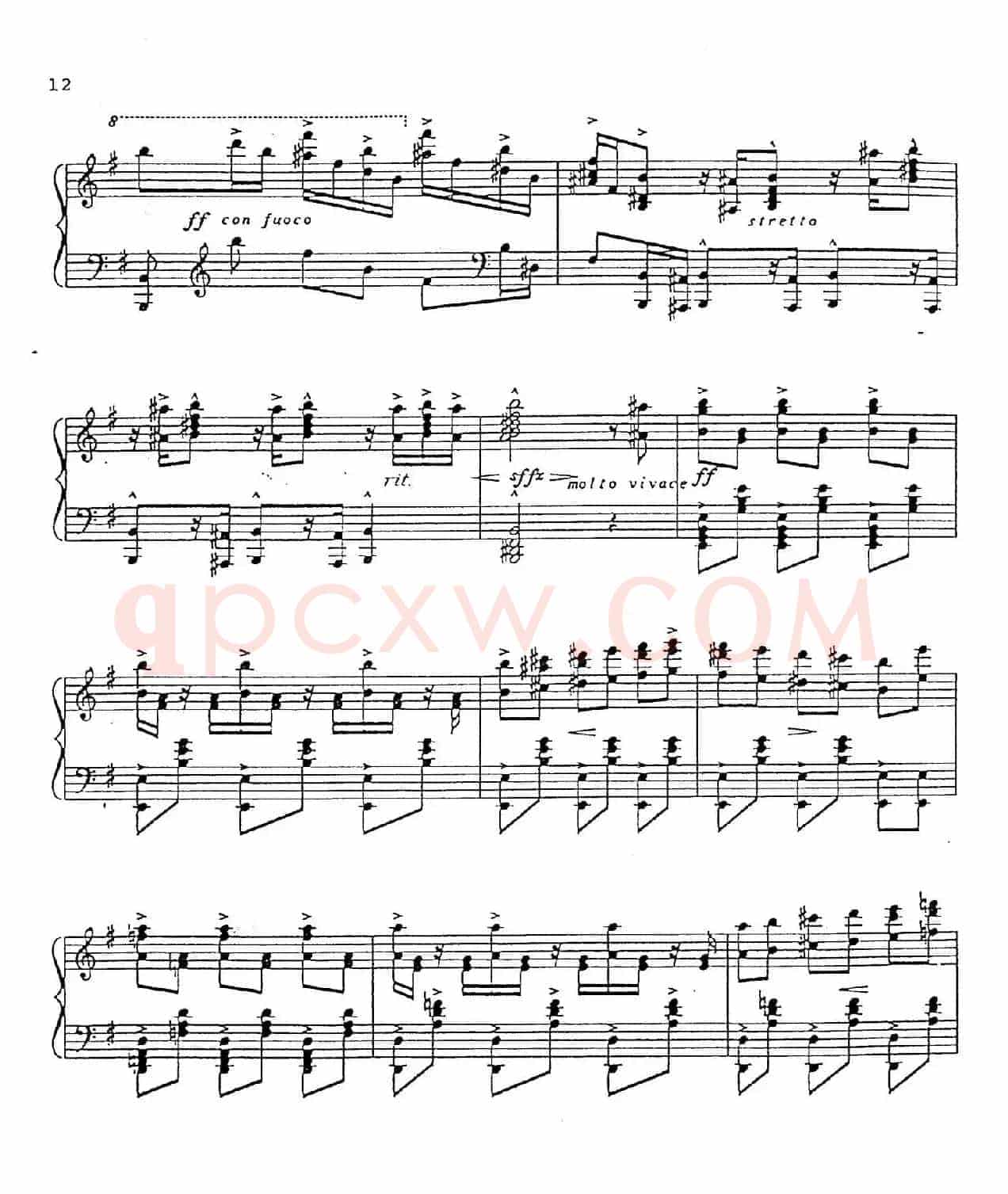 Carmen Variations 12 Pieces(12首卡门主题变奏曲·2)