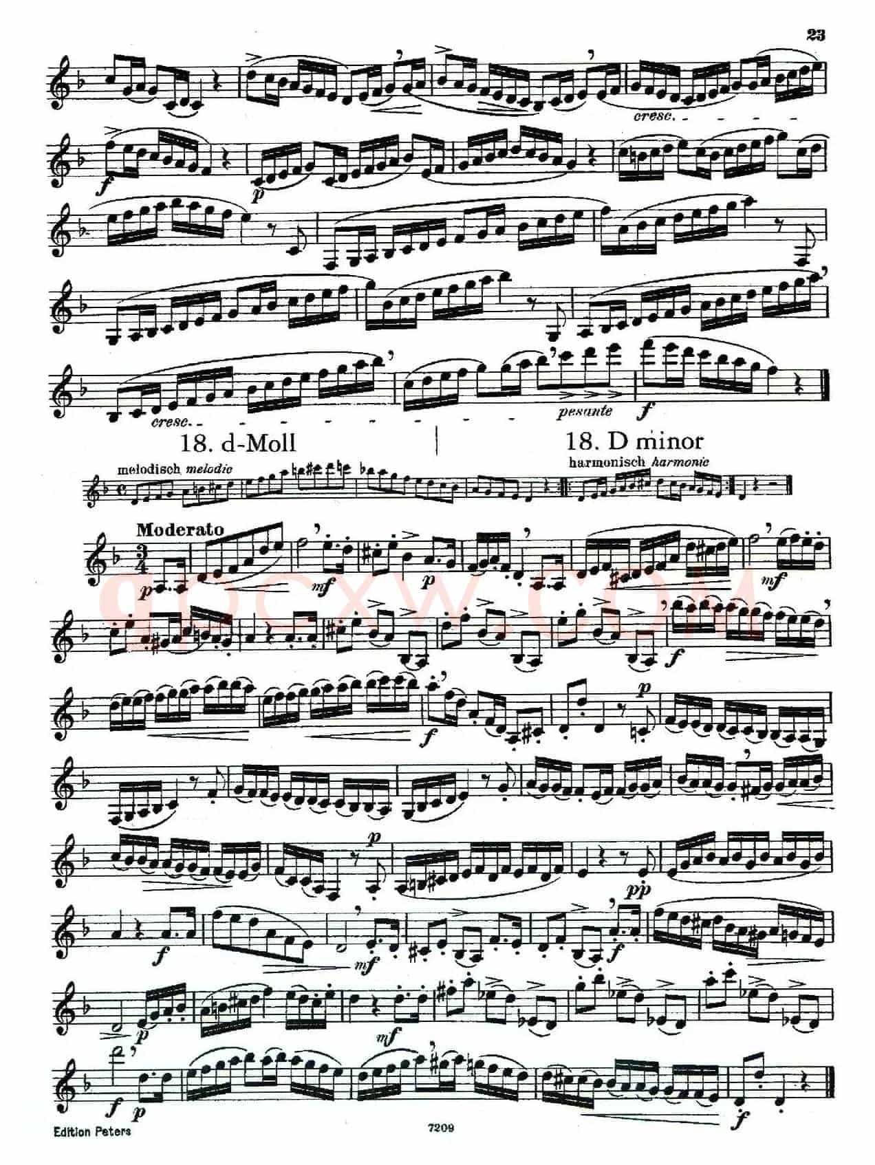 DEMNITZ（单簧管练习曲）