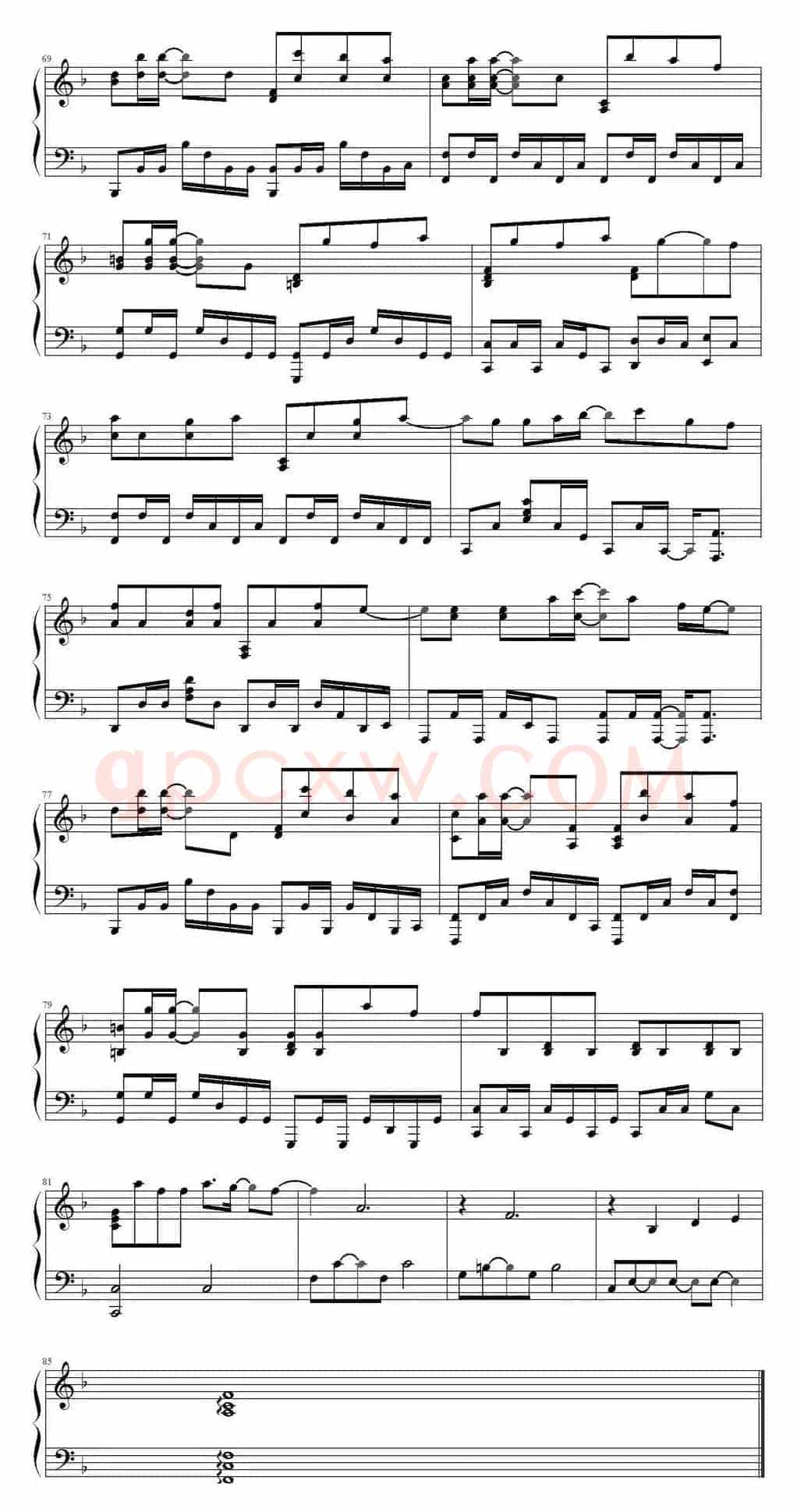 小幸运（《我的少女时代》主题曲、David Wong编配版）